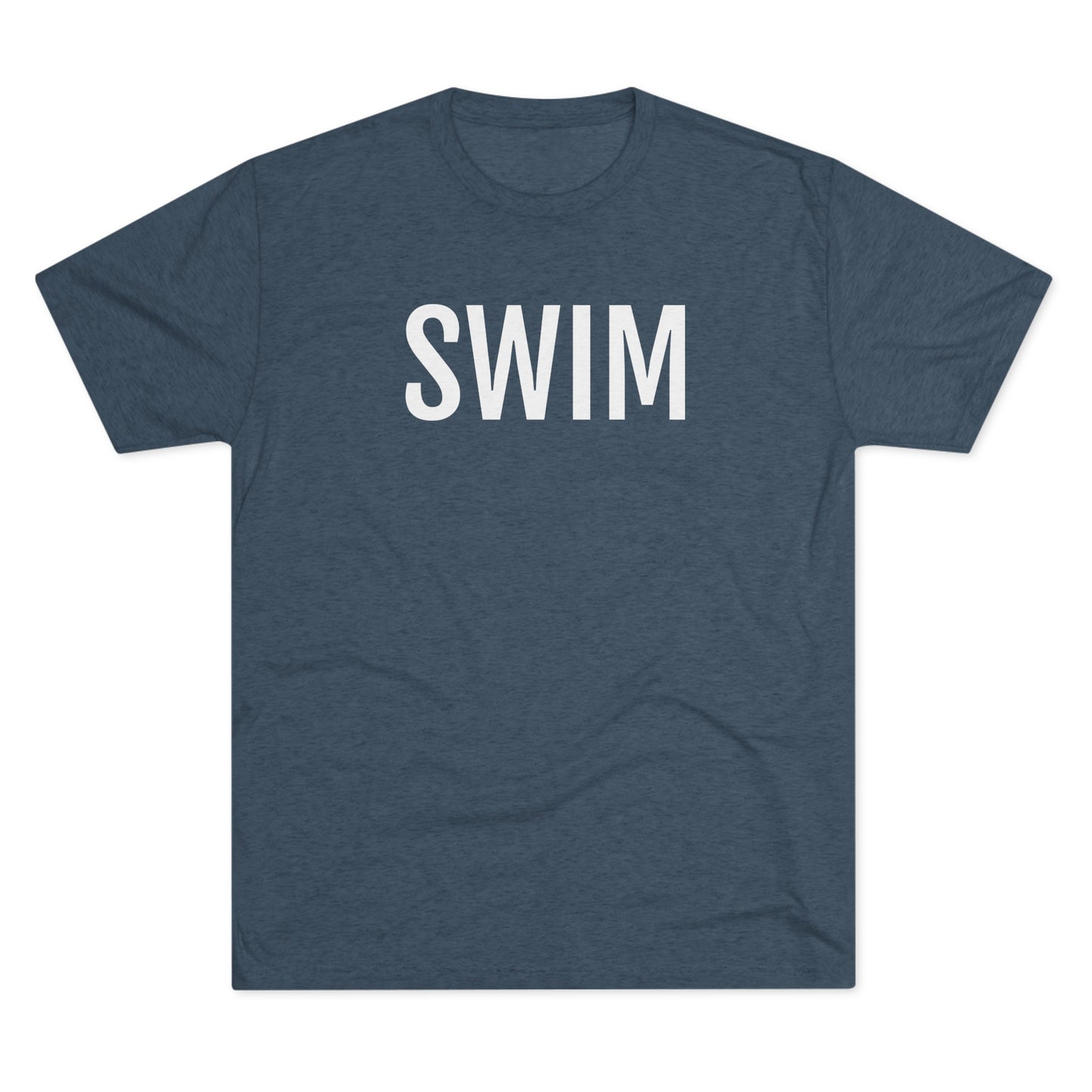 Unisex Tri-Blend Crew Tee - Swim