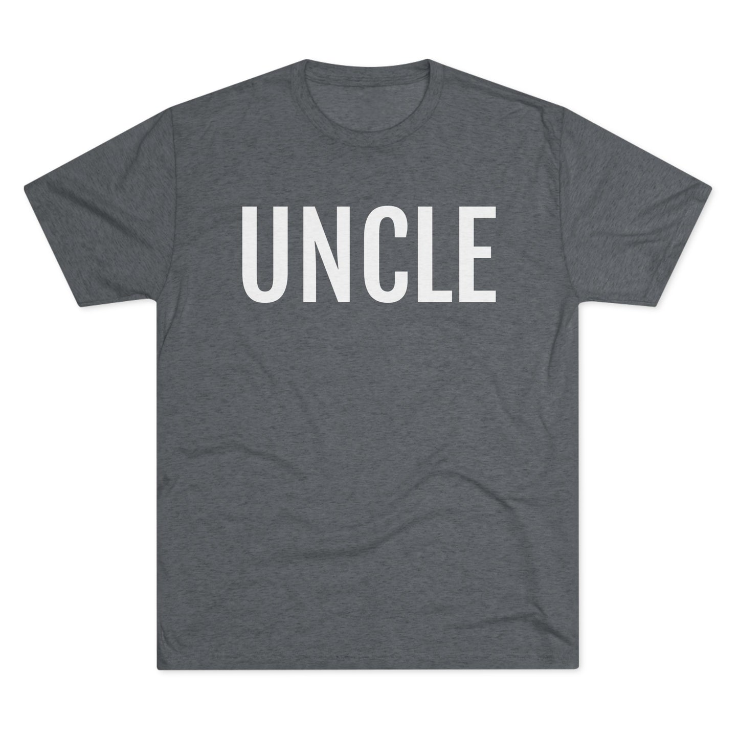 Unisex Tri-Blend Crew Tee - Uncle
