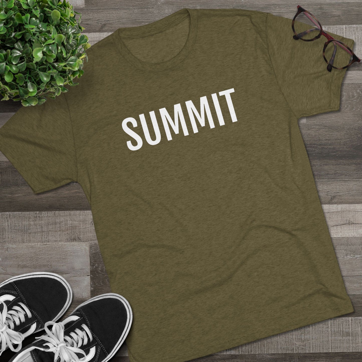 Unisex Tri-Blend Crew Tee - Summit