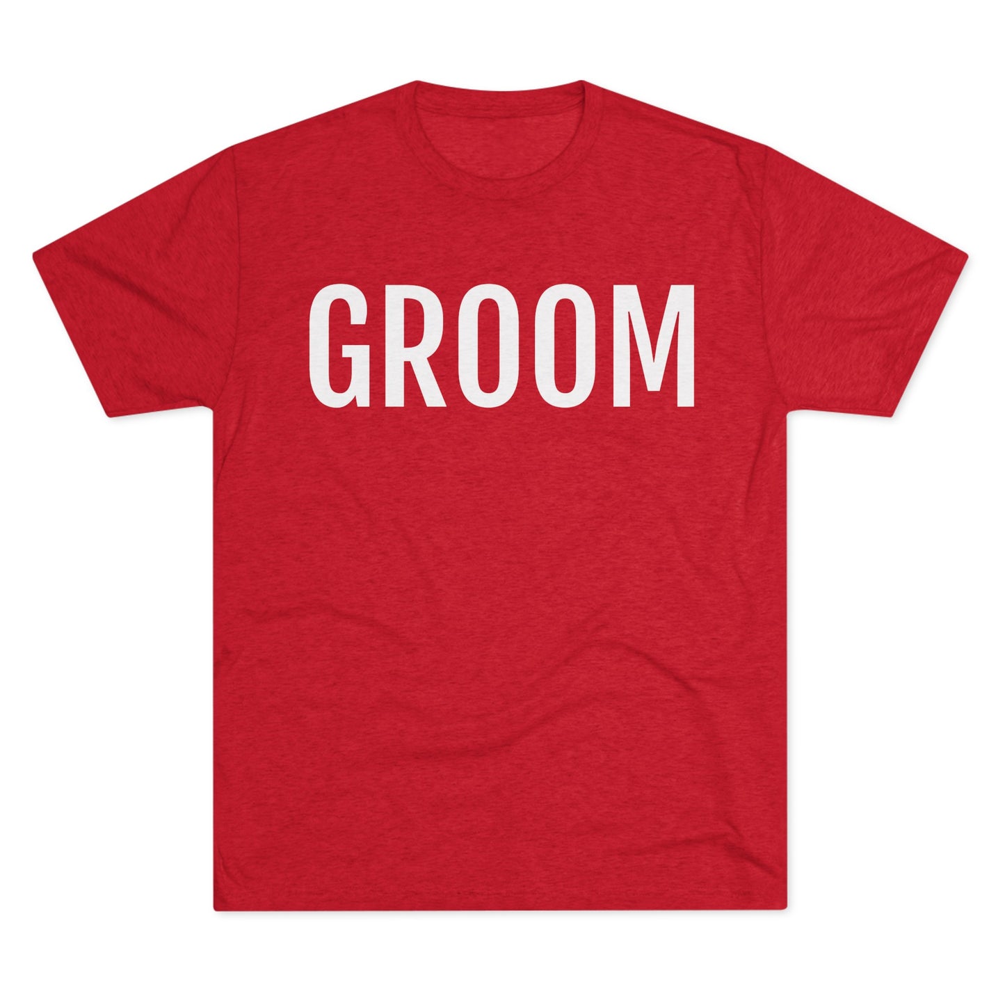 Unisex Tri-Blend Crew Tee - Groom