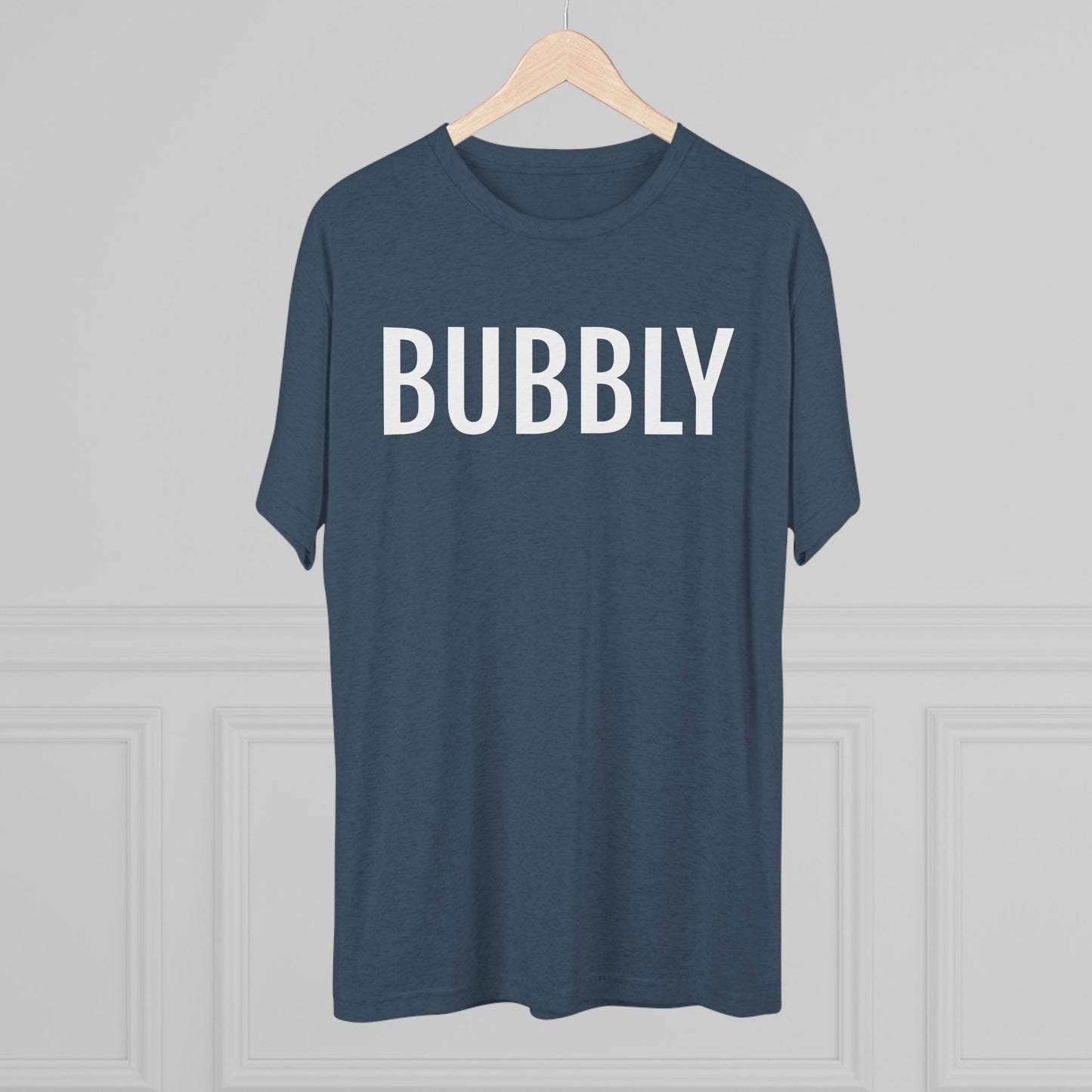 Unisex Tri-Blend Crew Tee - Bubbly