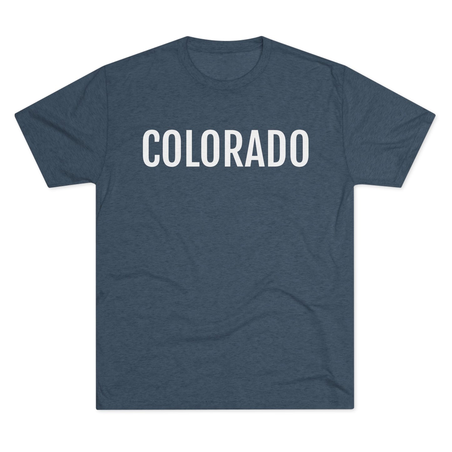 Unisex Tri-Blend Crew Tee - Colorado