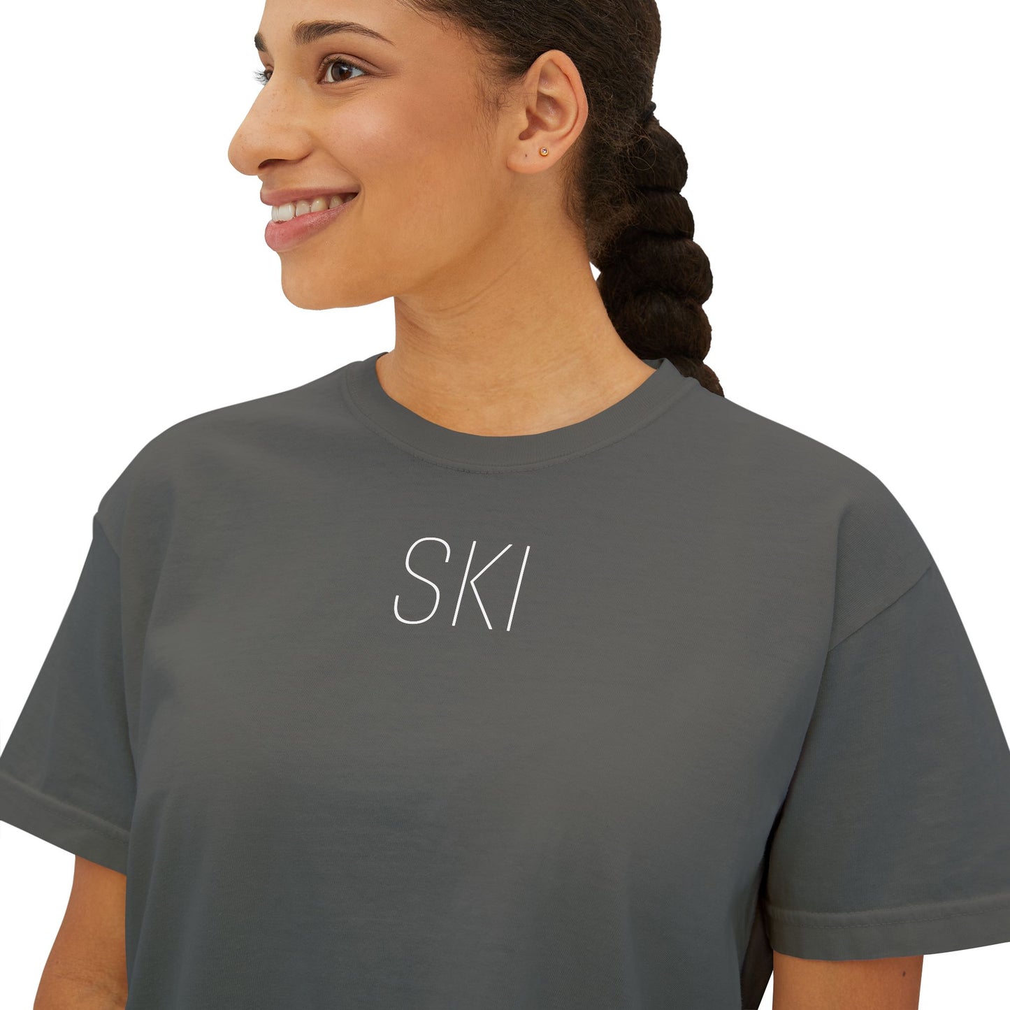 Women's Boxy Tee - Ski