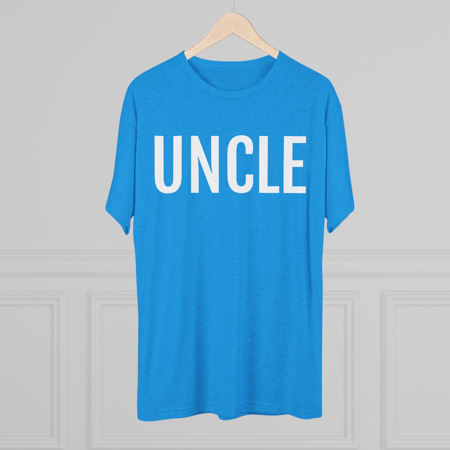 Unisex Tri-Blend Crew Tee - Uncle