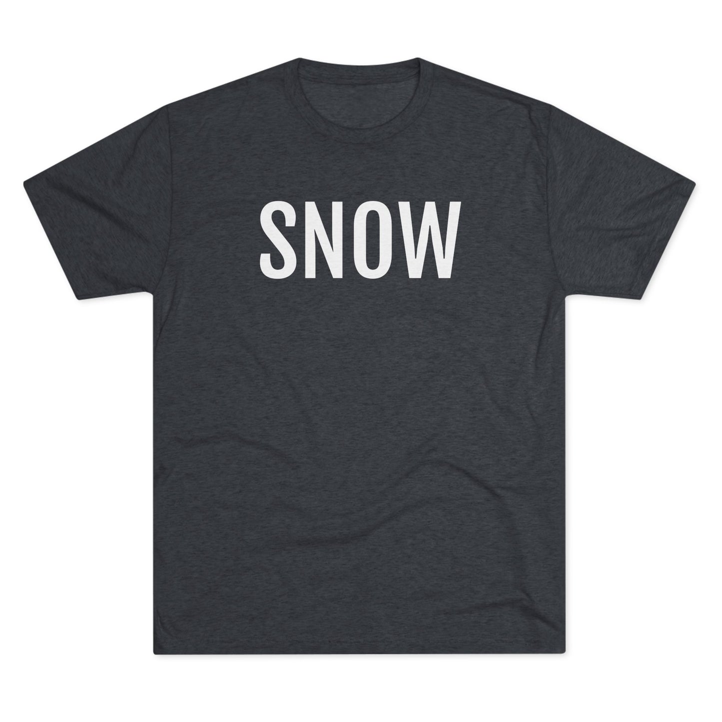 Unisex Tri-Blend Crew Tee - Snow