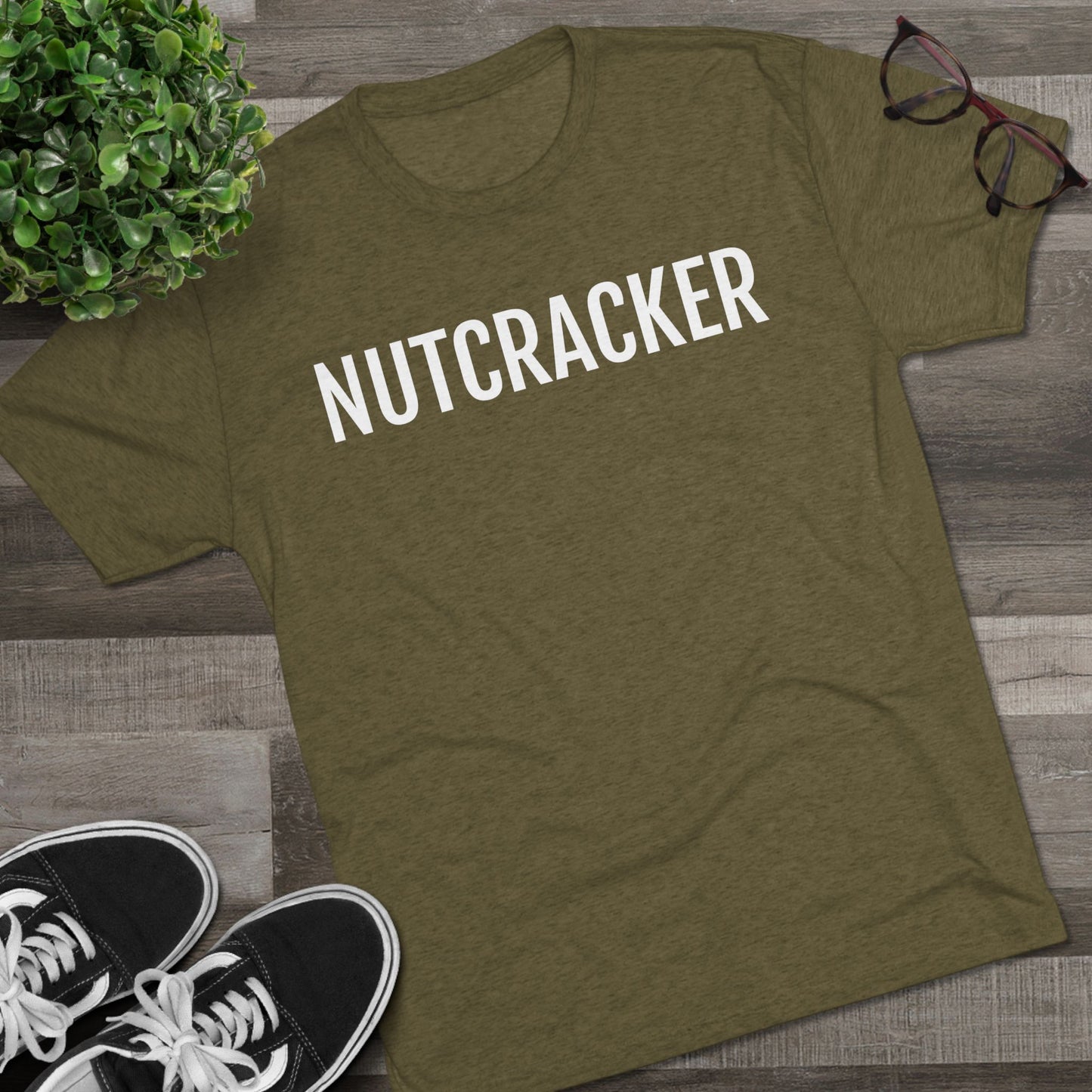 Unisex Tri-Blend Crew Tee - Nutcracker