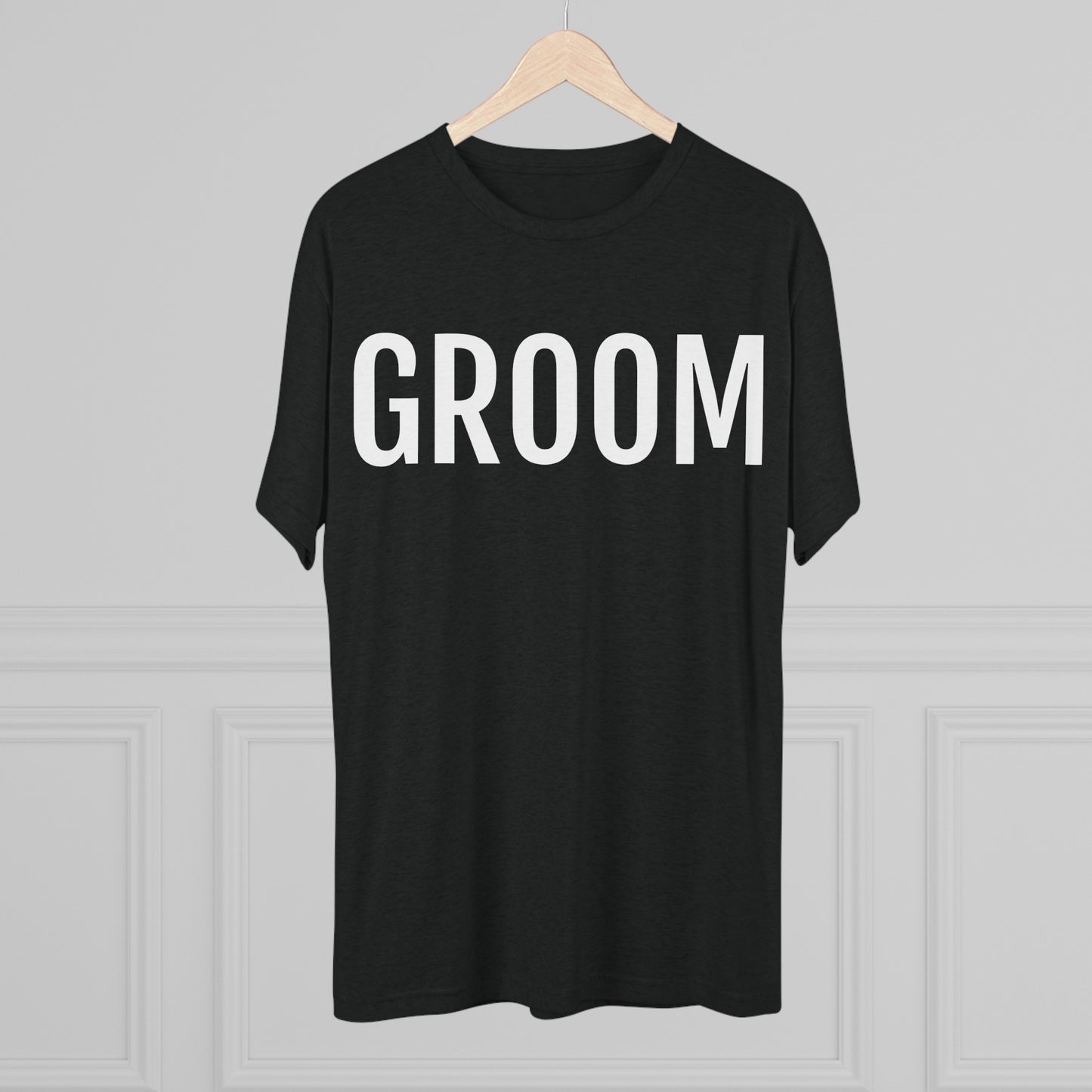 Unisex Tri-Blend Crew Tee - Groom