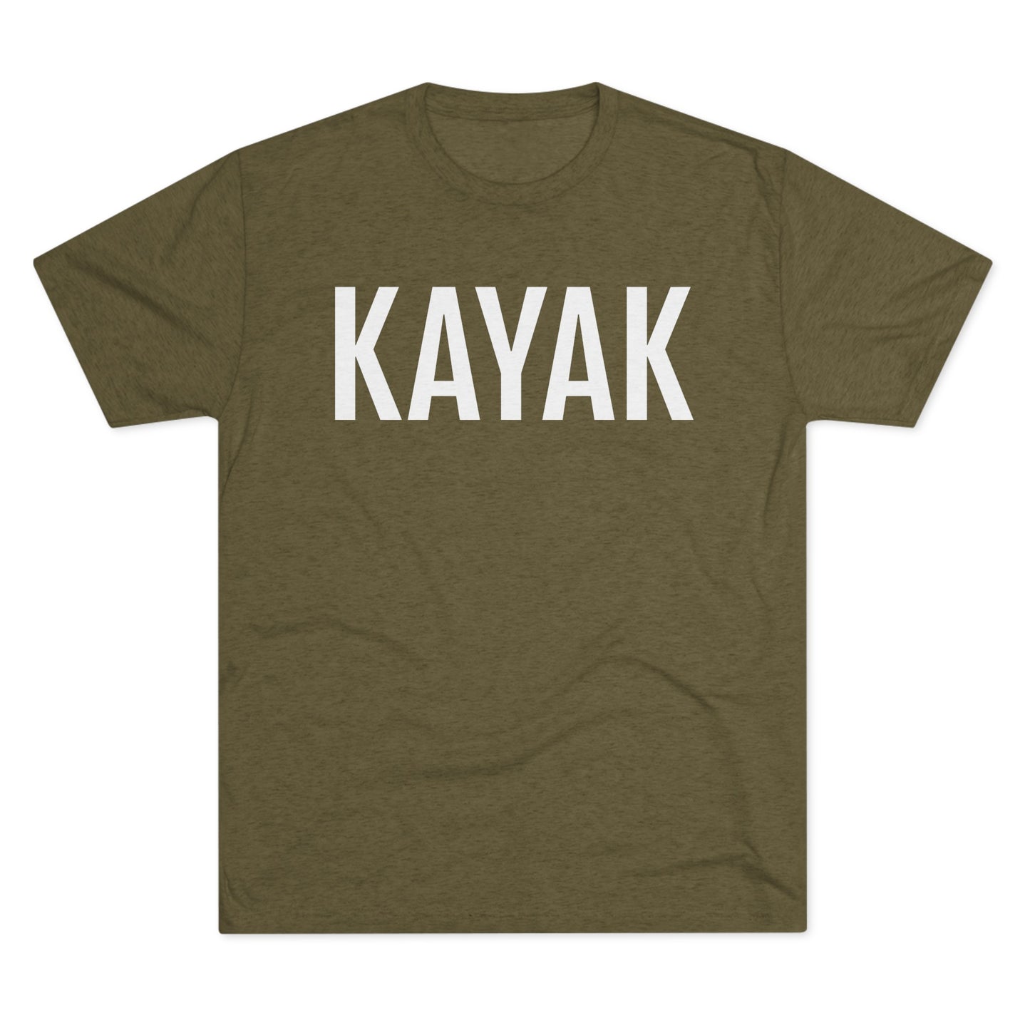 Unisex Tri-Blend Crew Tee - Kayak