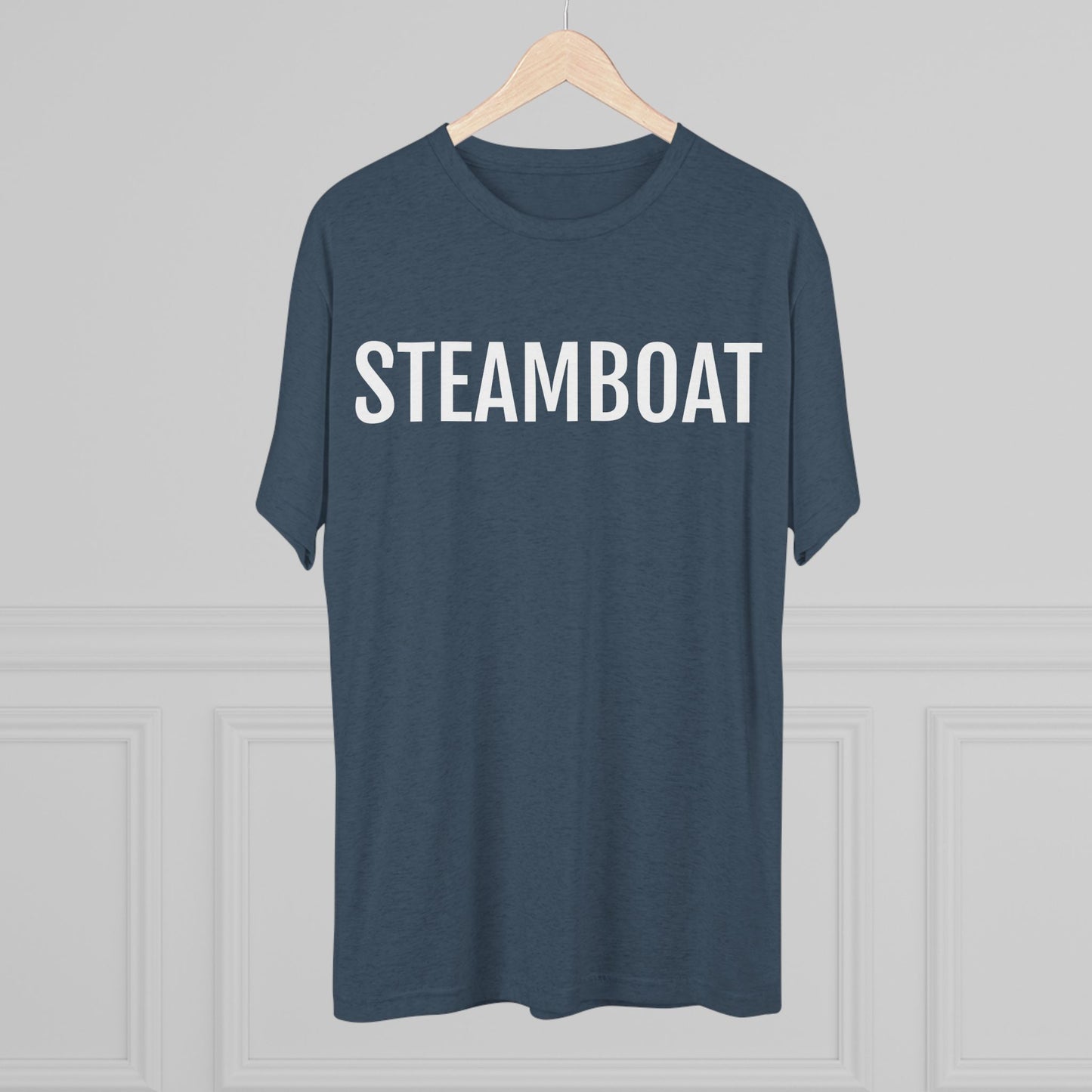 Unisex Tri-Blend Crew Tee - Steamboat