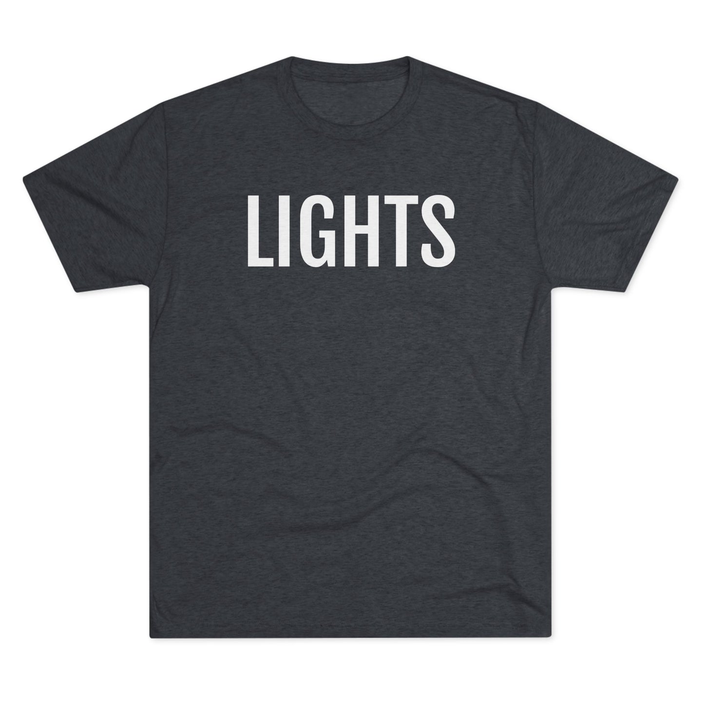 Unisex Tri-Blend Crew Tee - Lights