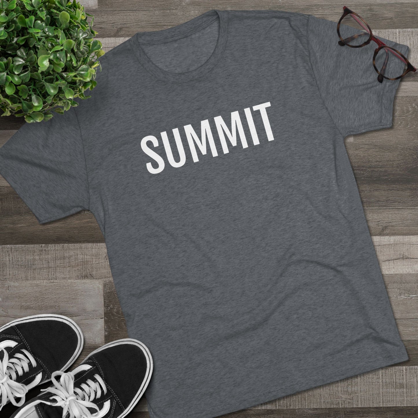 Unisex Tri-Blend Crew Tee - Summit