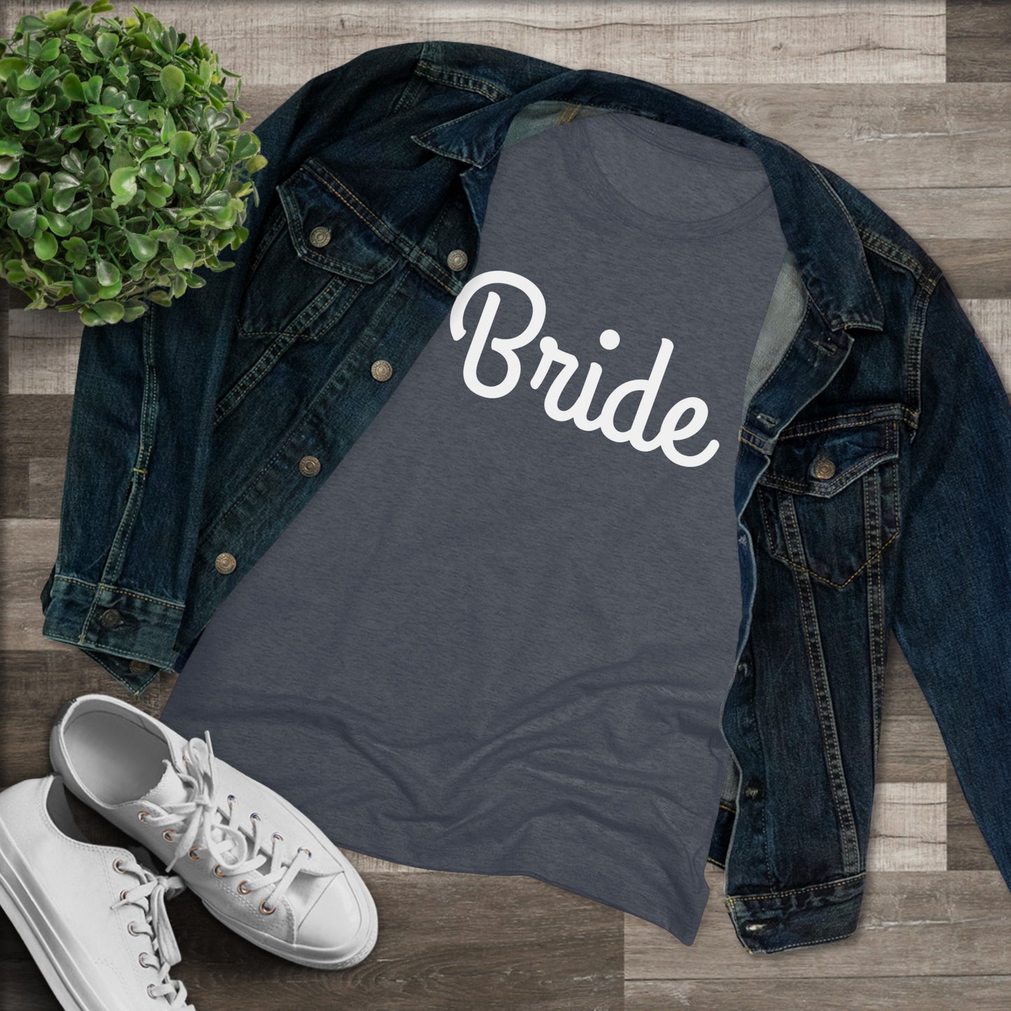 Women's Triblend Tee - Bride