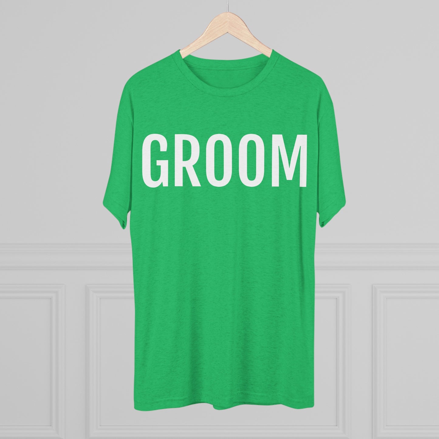 Unisex Tri-Blend Crew Tee - Groom