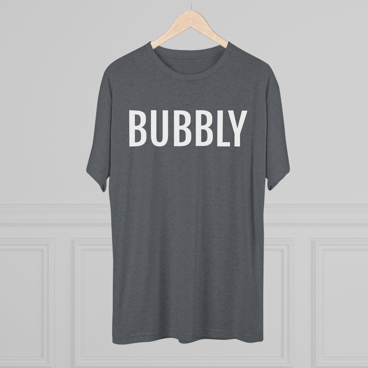 Unisex Tri-Blend Crew Tee - Bubbly