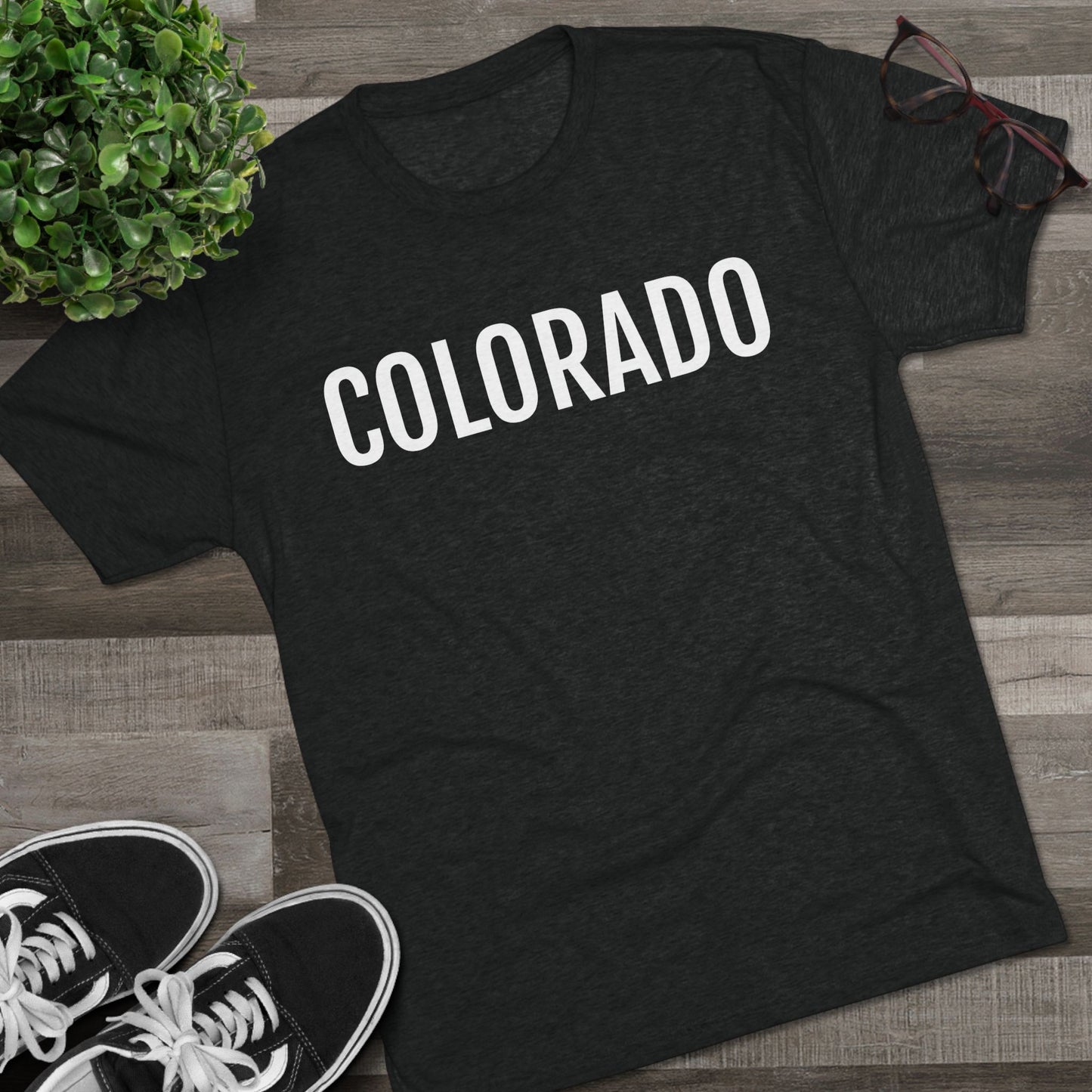 Unisex Tri-Blend Crew Tee - Colorado