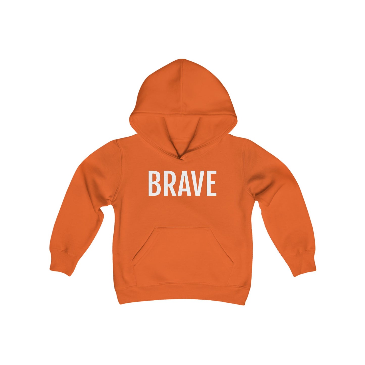 Youth Heavy Blend Hooded Sweatshirt - Brave