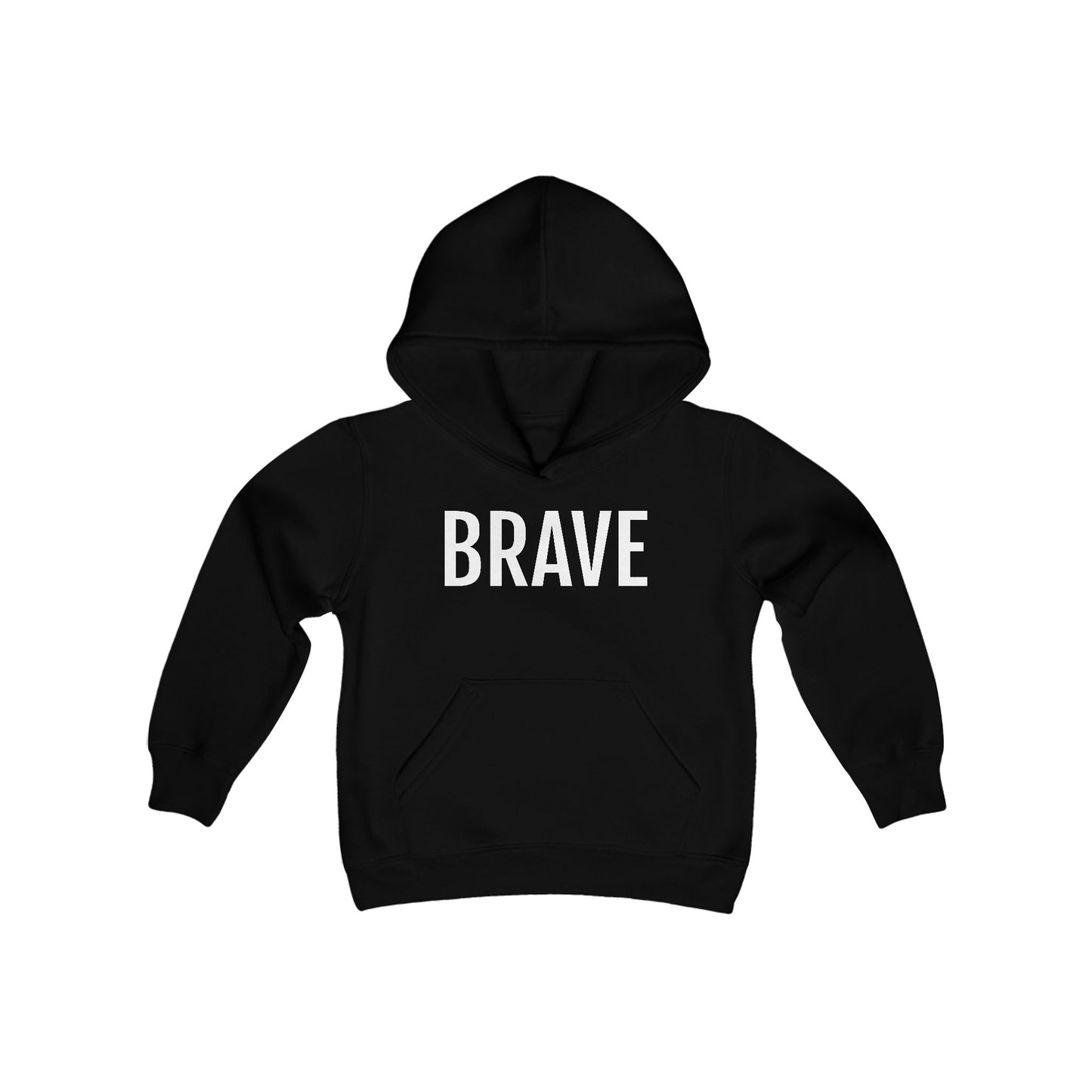 Youth Heavy Blend Hooded Sweatshirt - Brave