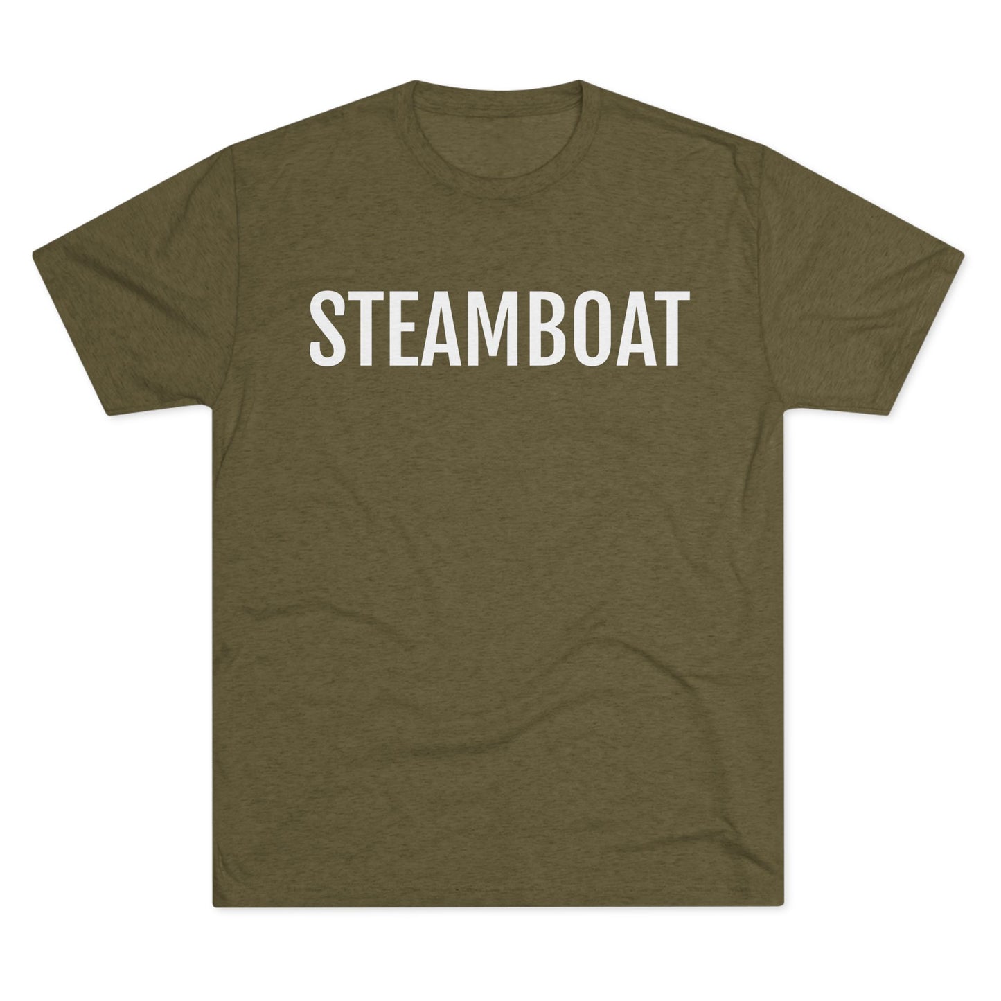 Unisex Tri-Blend Crew Tee - Steamboat