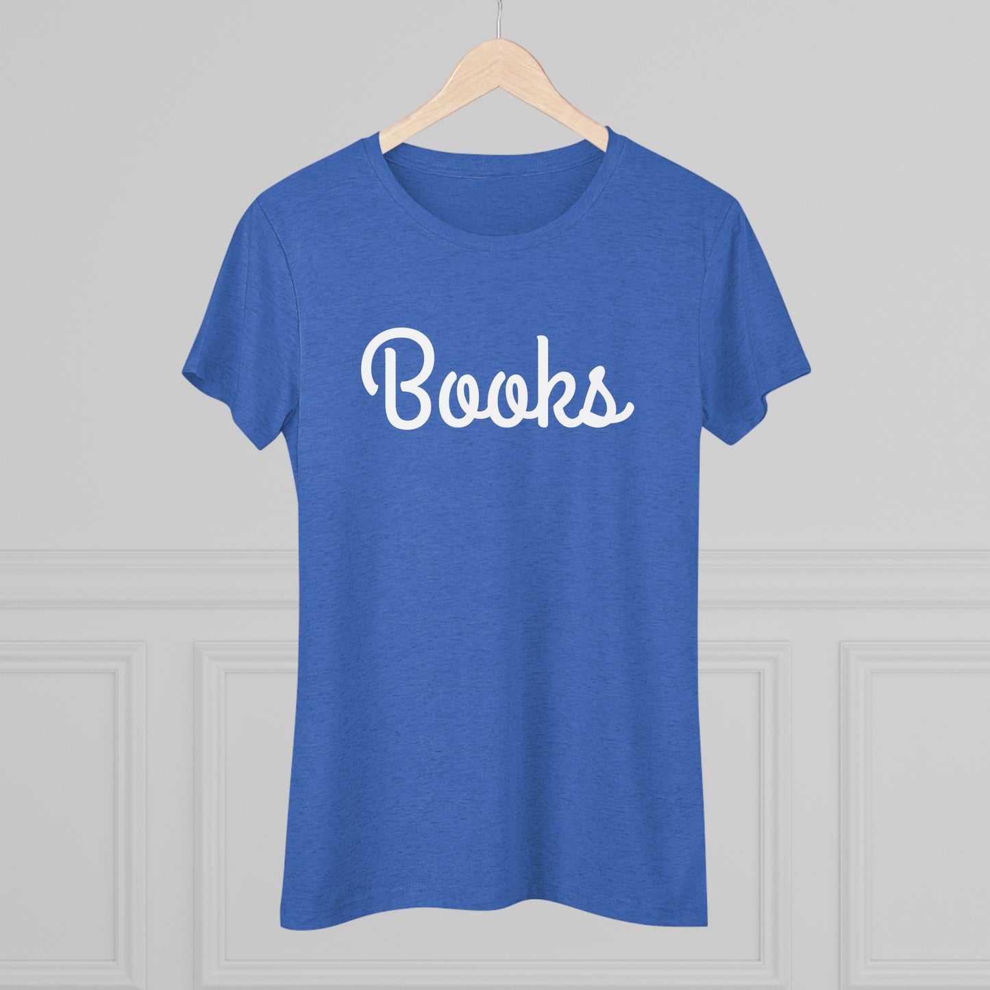 Women's Triblend Tee - Books