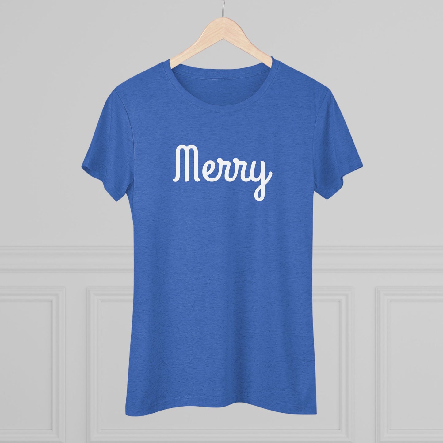 Women's Triblend Tee - Merry