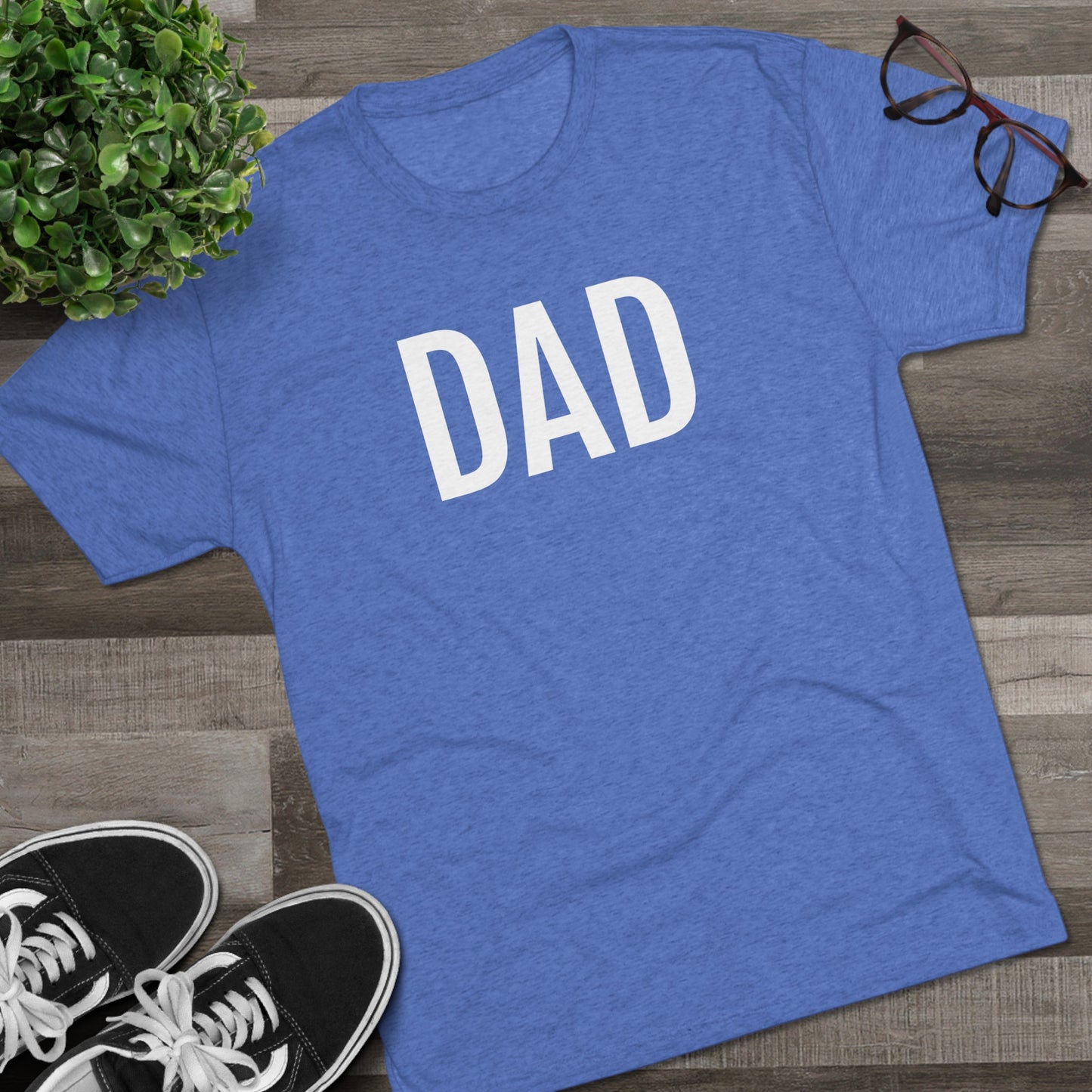 Unisex Tri-Blend Crew Tee - Dad