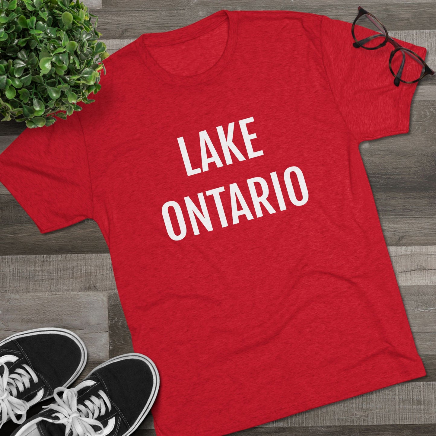 Lake Ontario - Unisex Tri-Blend Crew Tee