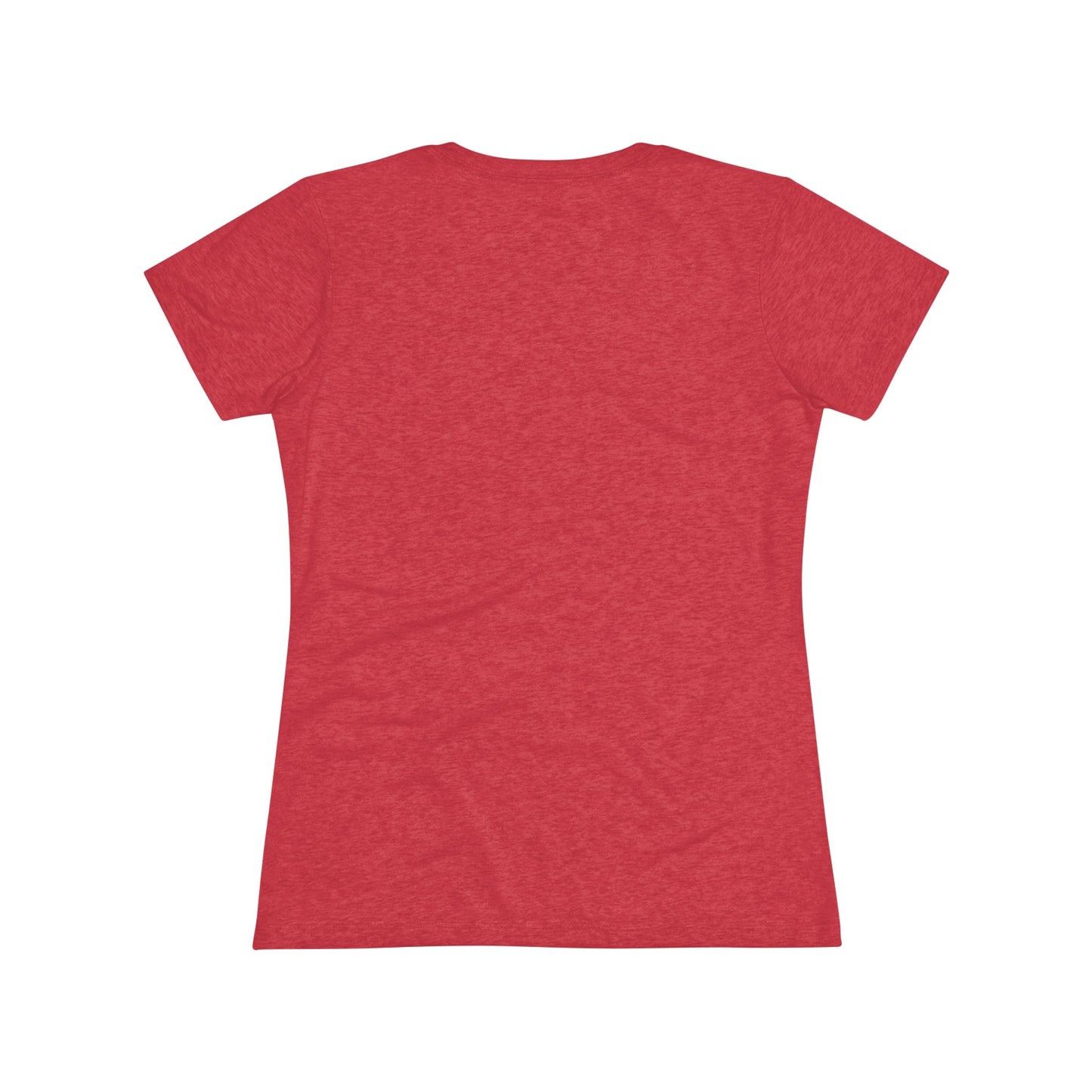 Women's Triblend Tee - #kickaxis front only