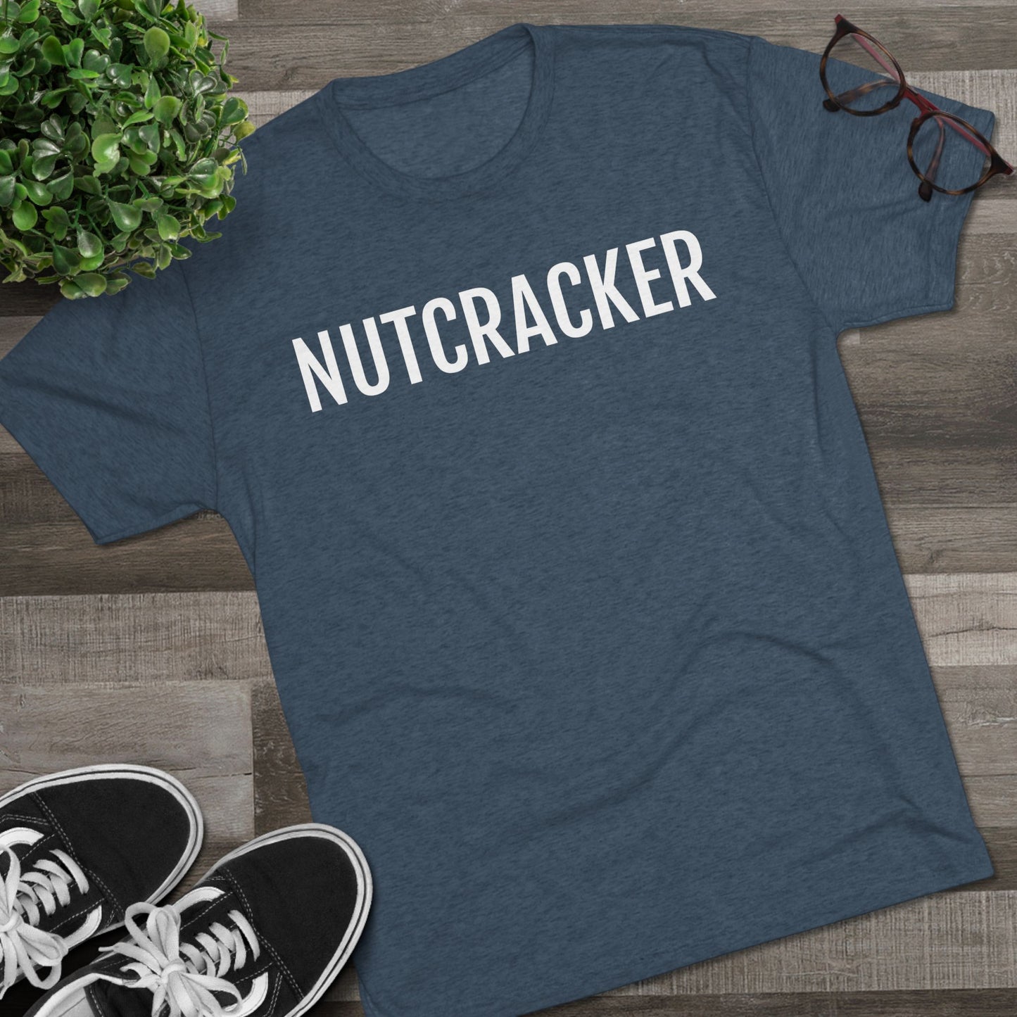 Unisex Tri-Blend Crew Tee - Nutcracker