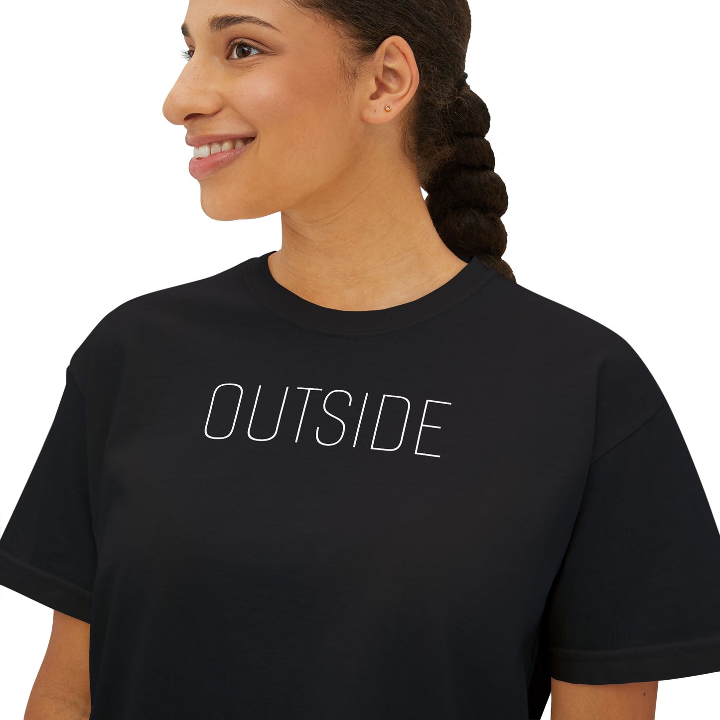 Women's Boxy Tee - Outside