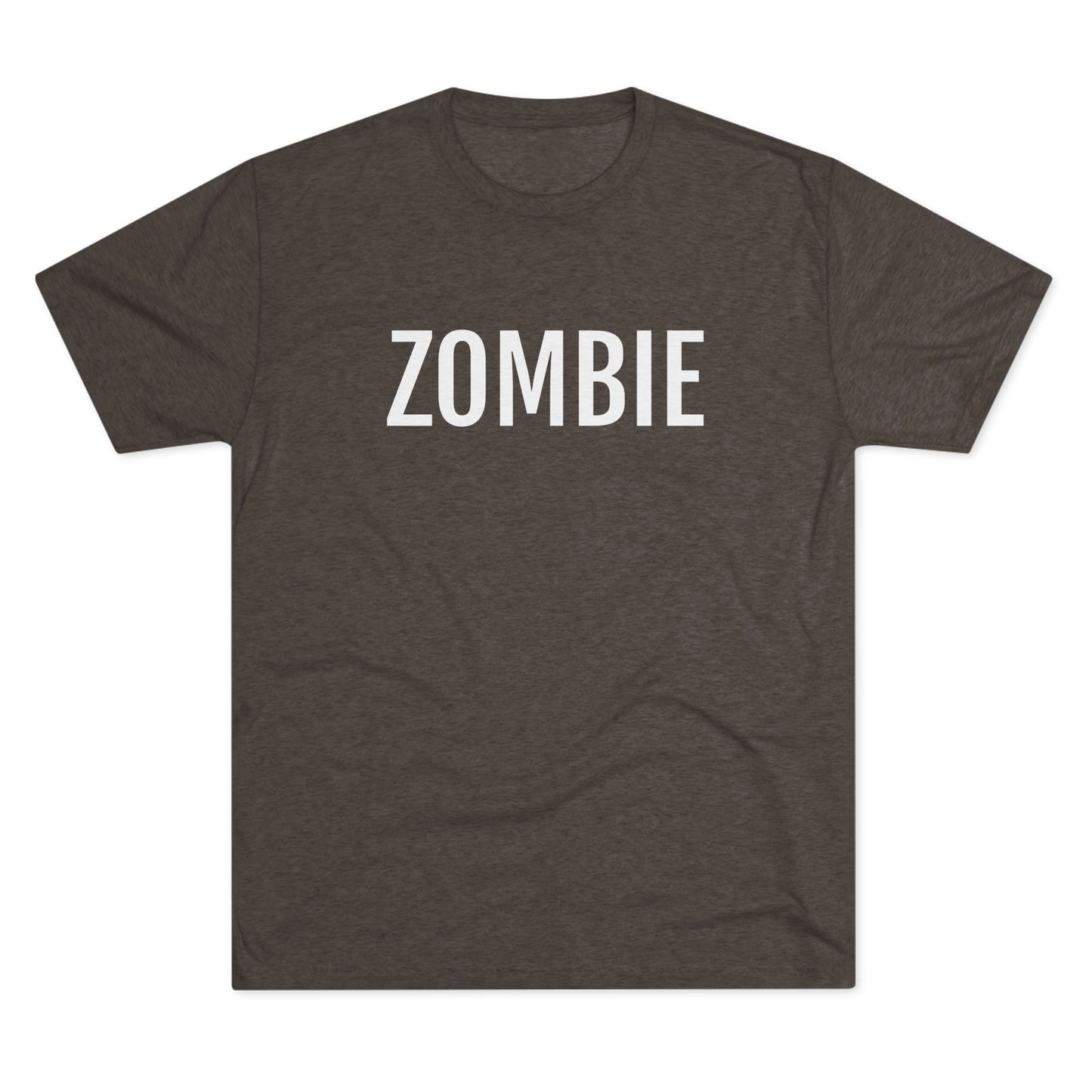 Unisex Tri-Blend Crew Tee - Zombie