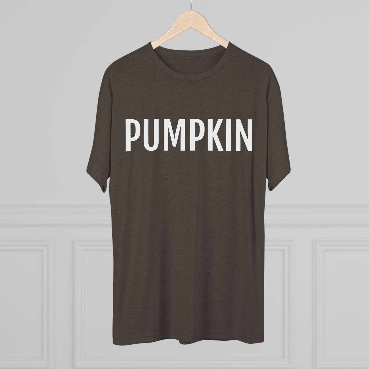 Unisex Tri-Blend Crew Tee - Pumpkin