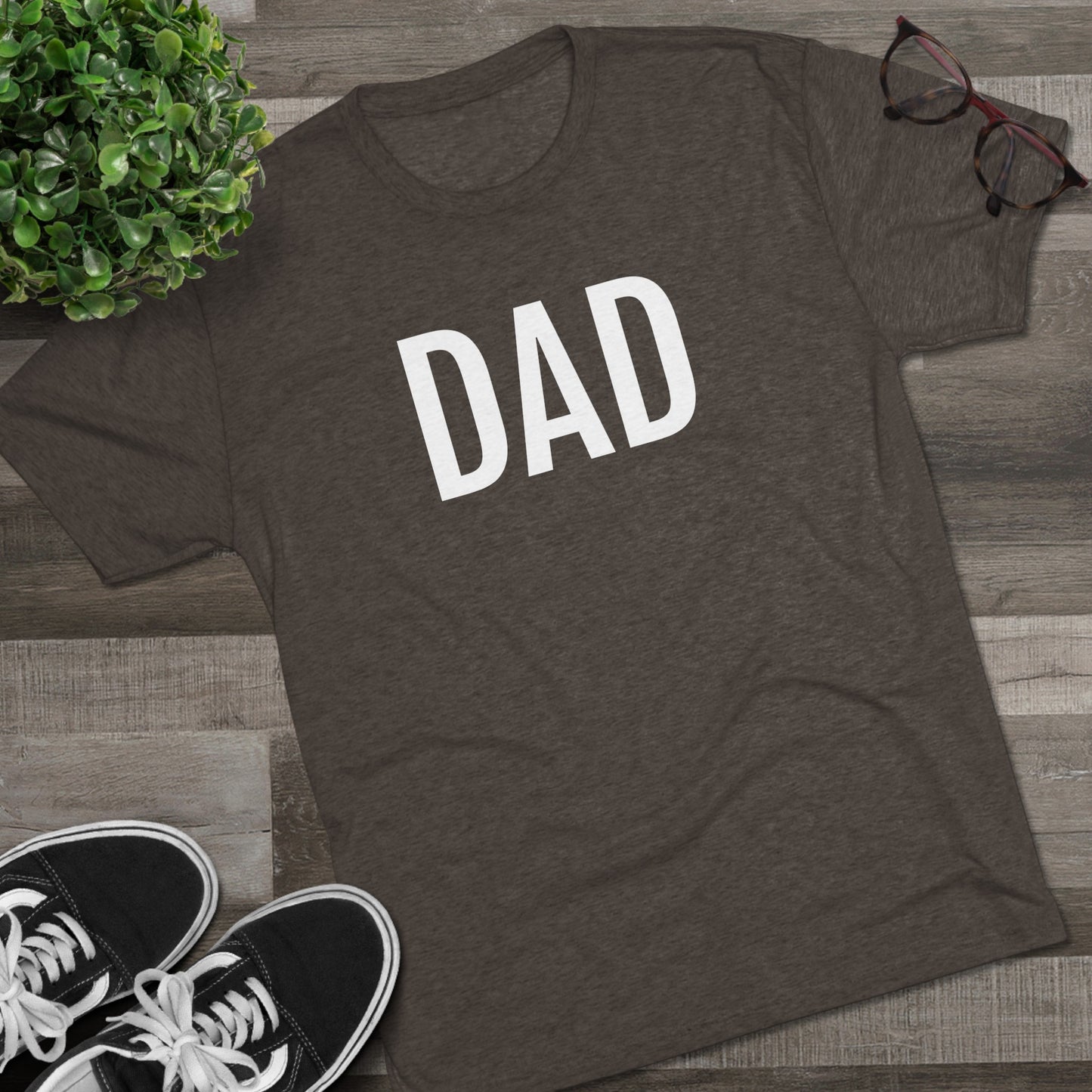 Unisex Tri-Blend Crew Tee - Dad