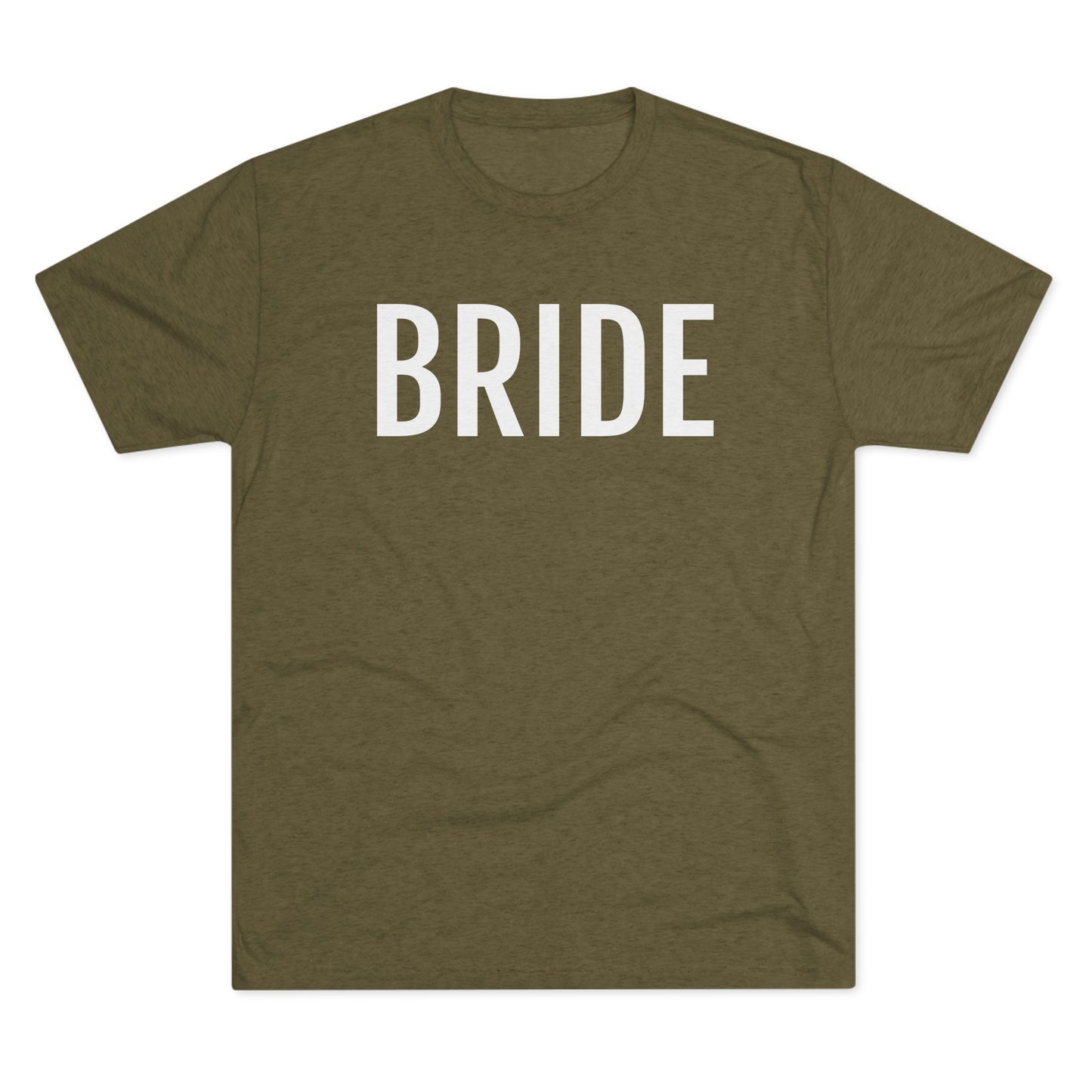 Unisex Tri-Blend Crew Tee - Bride