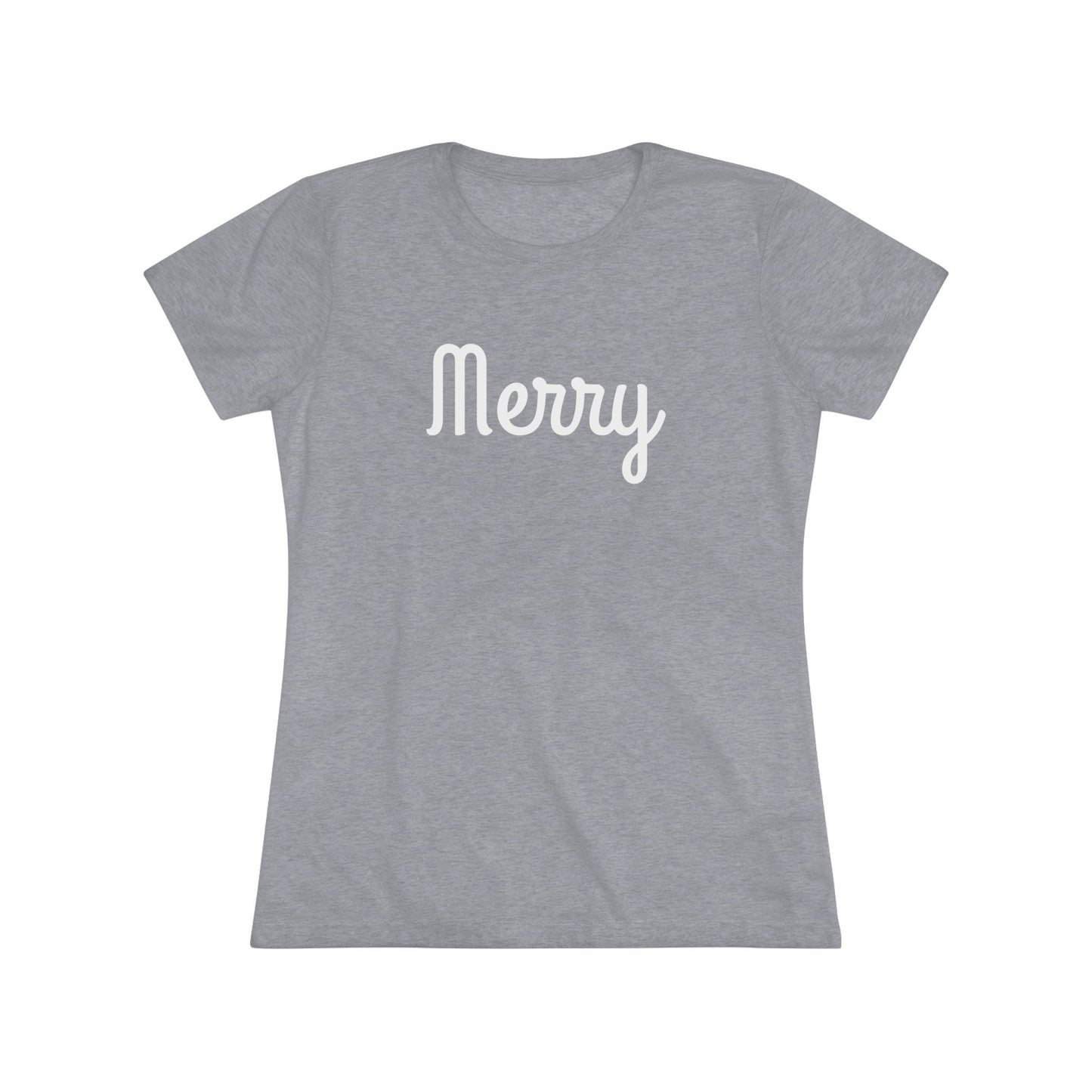 Women's Triblend Tee - Merry