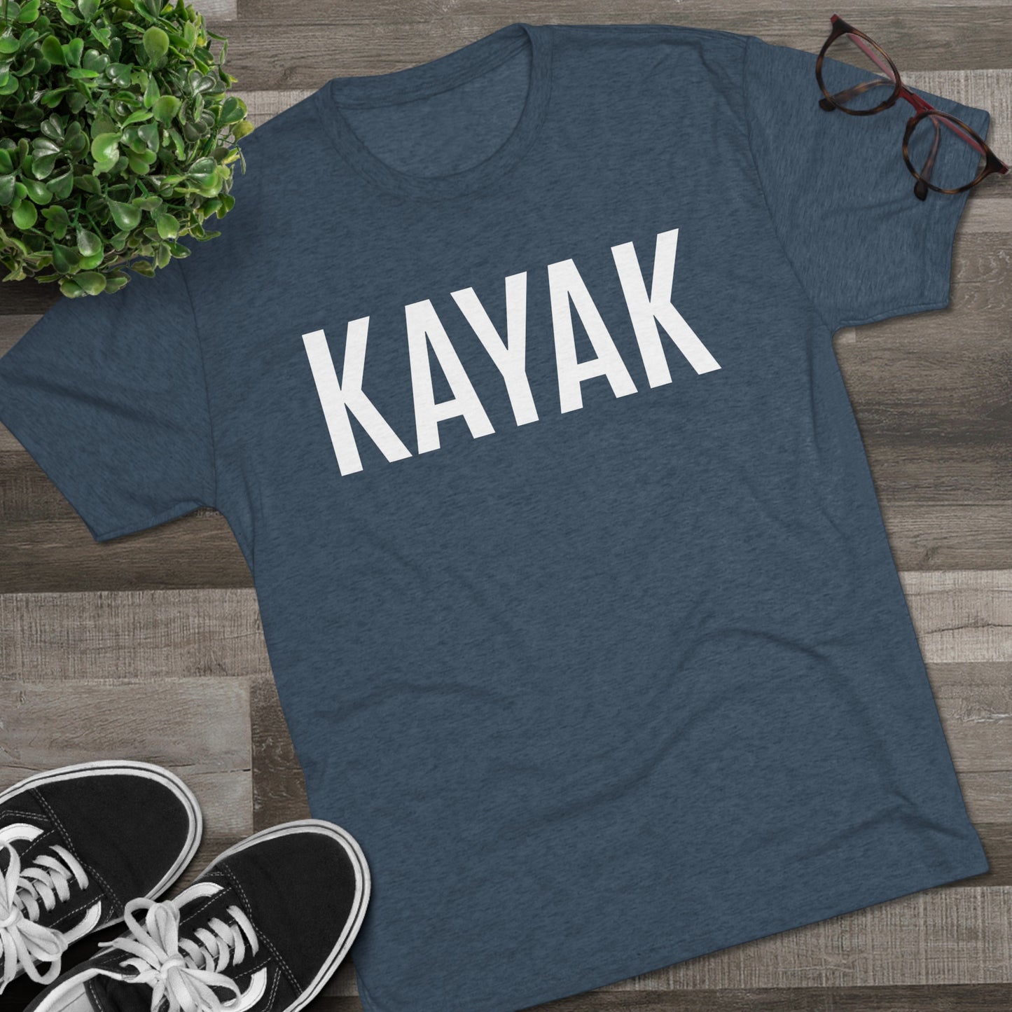 Unisex Tri-Blend Crew Tee - Kayak