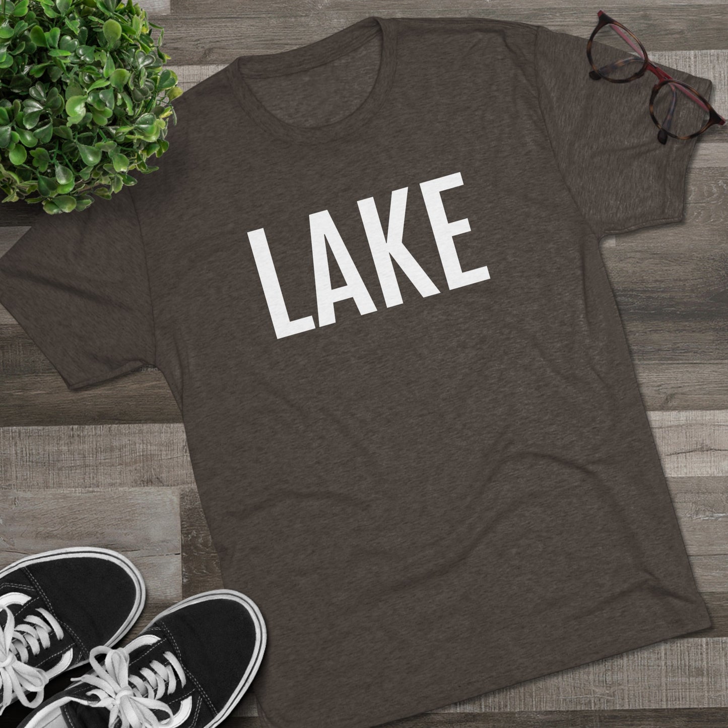Unisex Tri-Blend Crew Tee - Lake