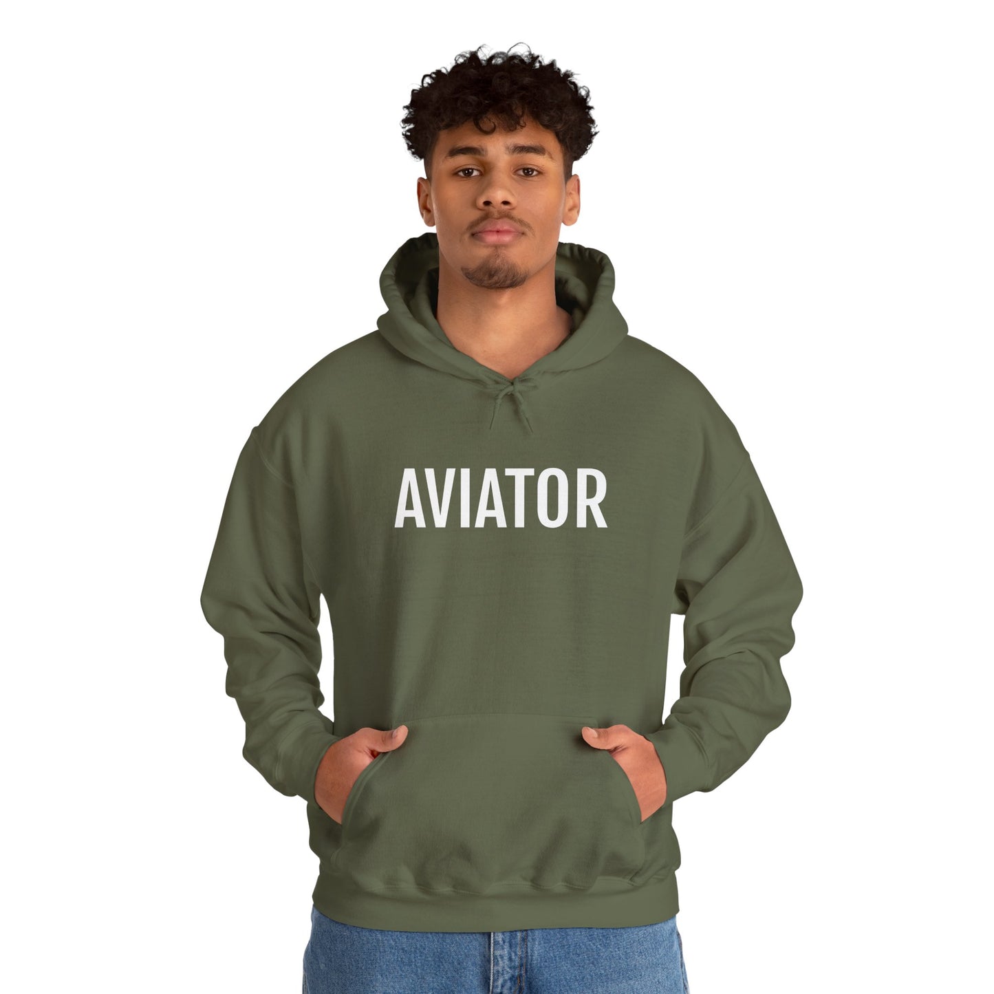 Unisex Heavy Blend™ Hooded Sweatshirt - AVIATOR