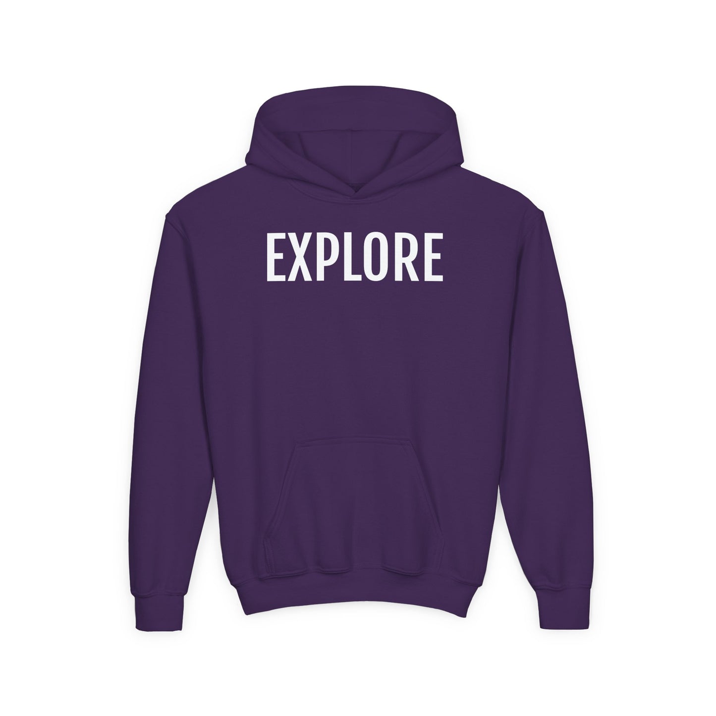 Youth Heavy Blend Hooded Sweatshirt - Explore