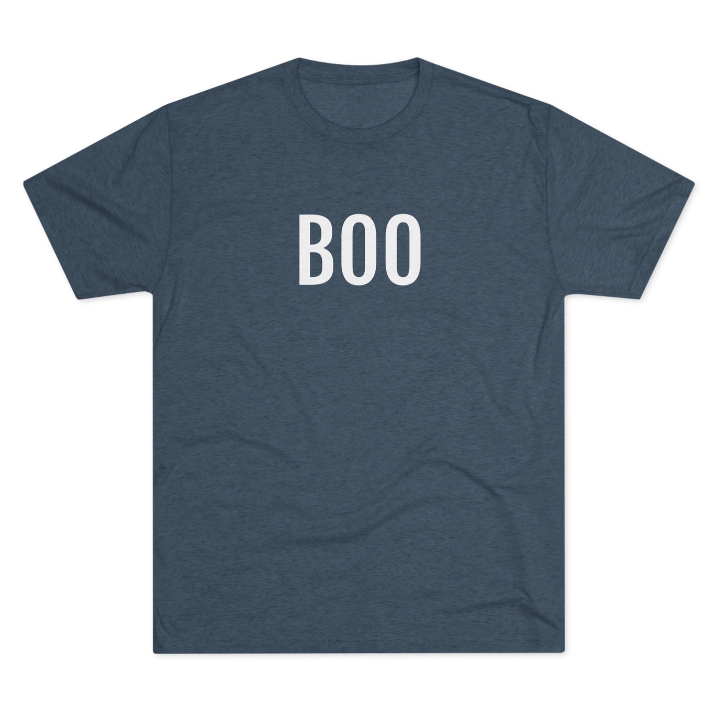 Unisex Tri-Blend Crew Tee - Boo