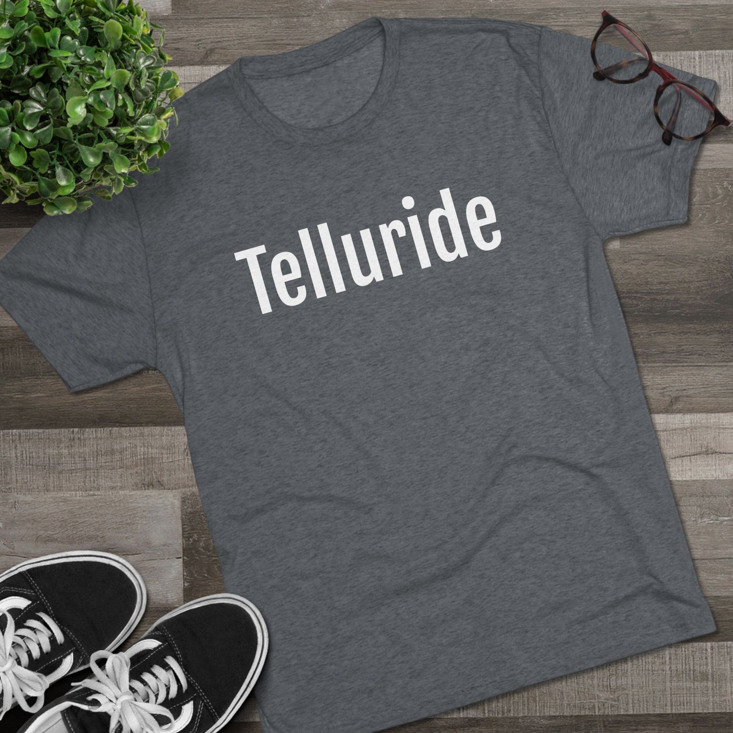 Unisex Tri-Blend Crew Tee - Telluride