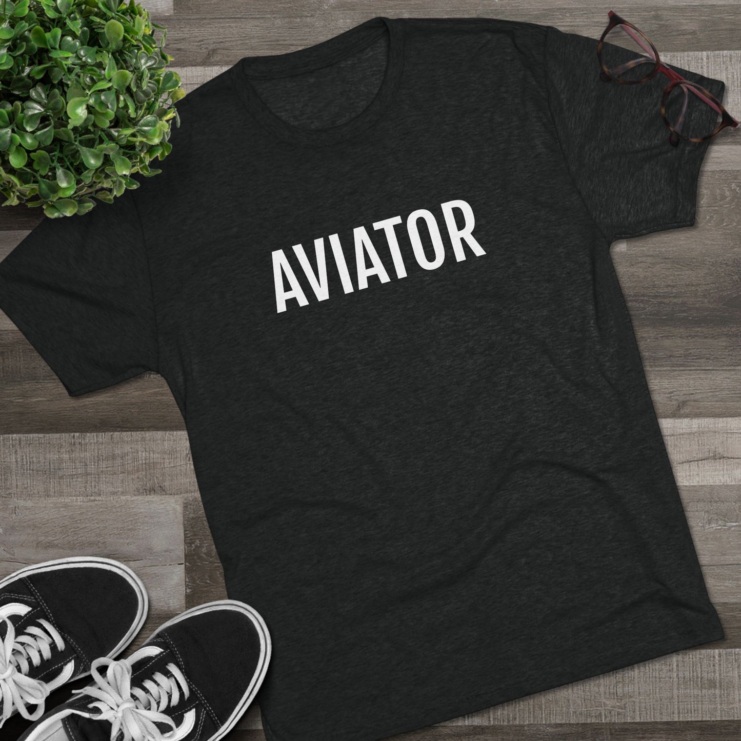Unisex Tri-Blend Crew Tee - AVIATOR