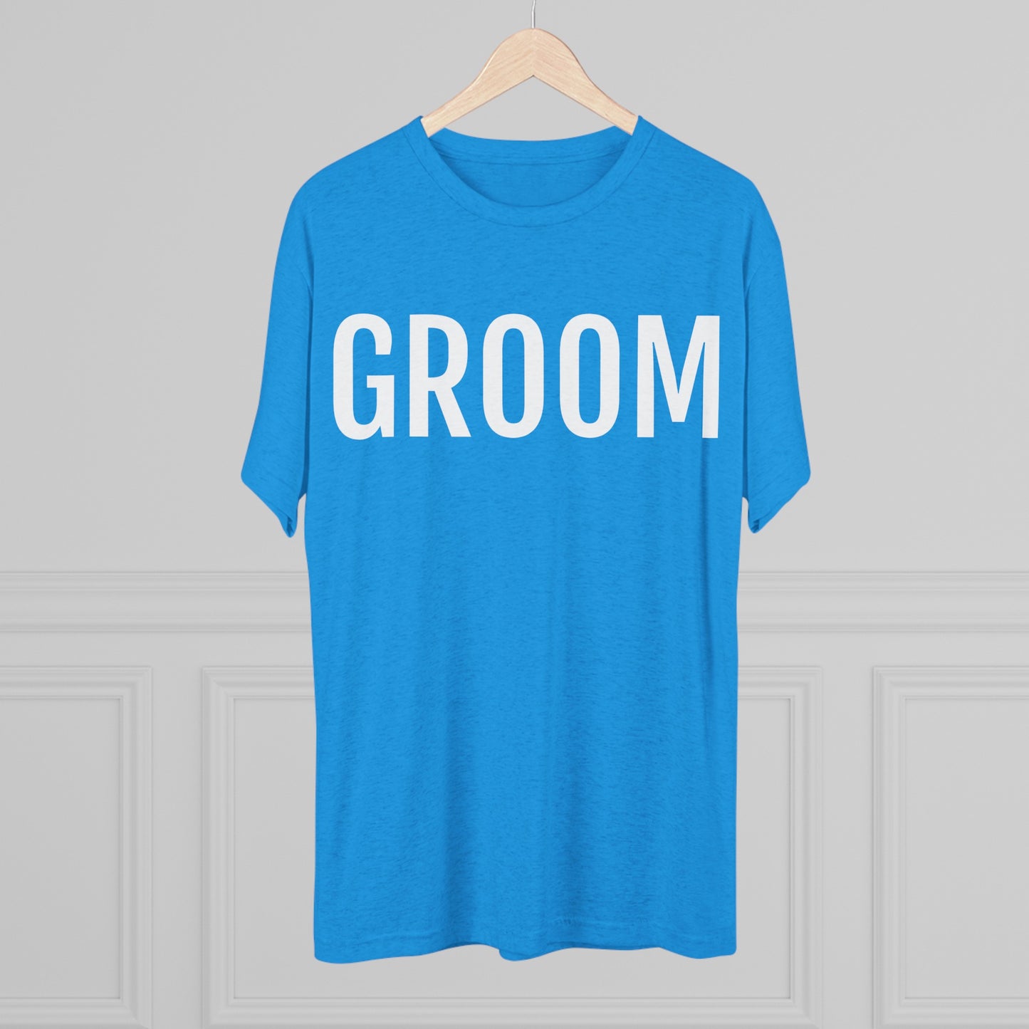 Unisex Tri-Blend Crew Tee - Groom