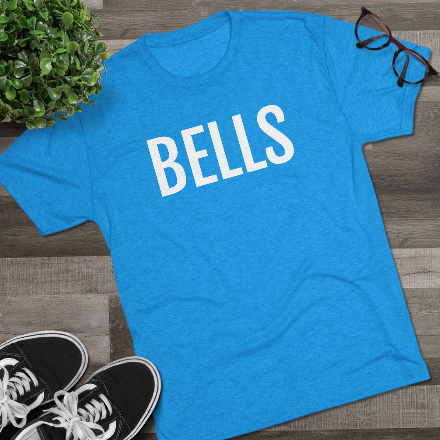 Unisex Tri-Blend Crew Tee - Bells