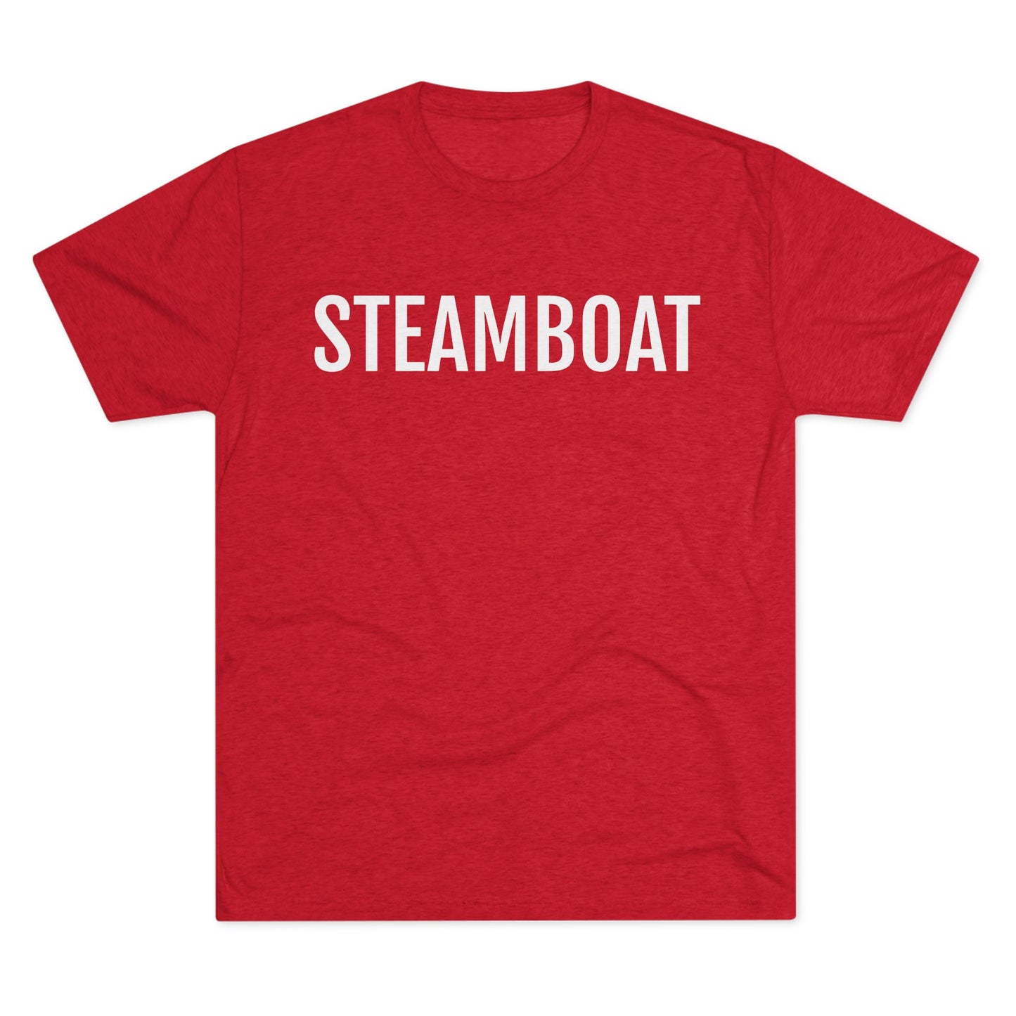 Unisex Tri-Blend Crew Tee - Steamboat