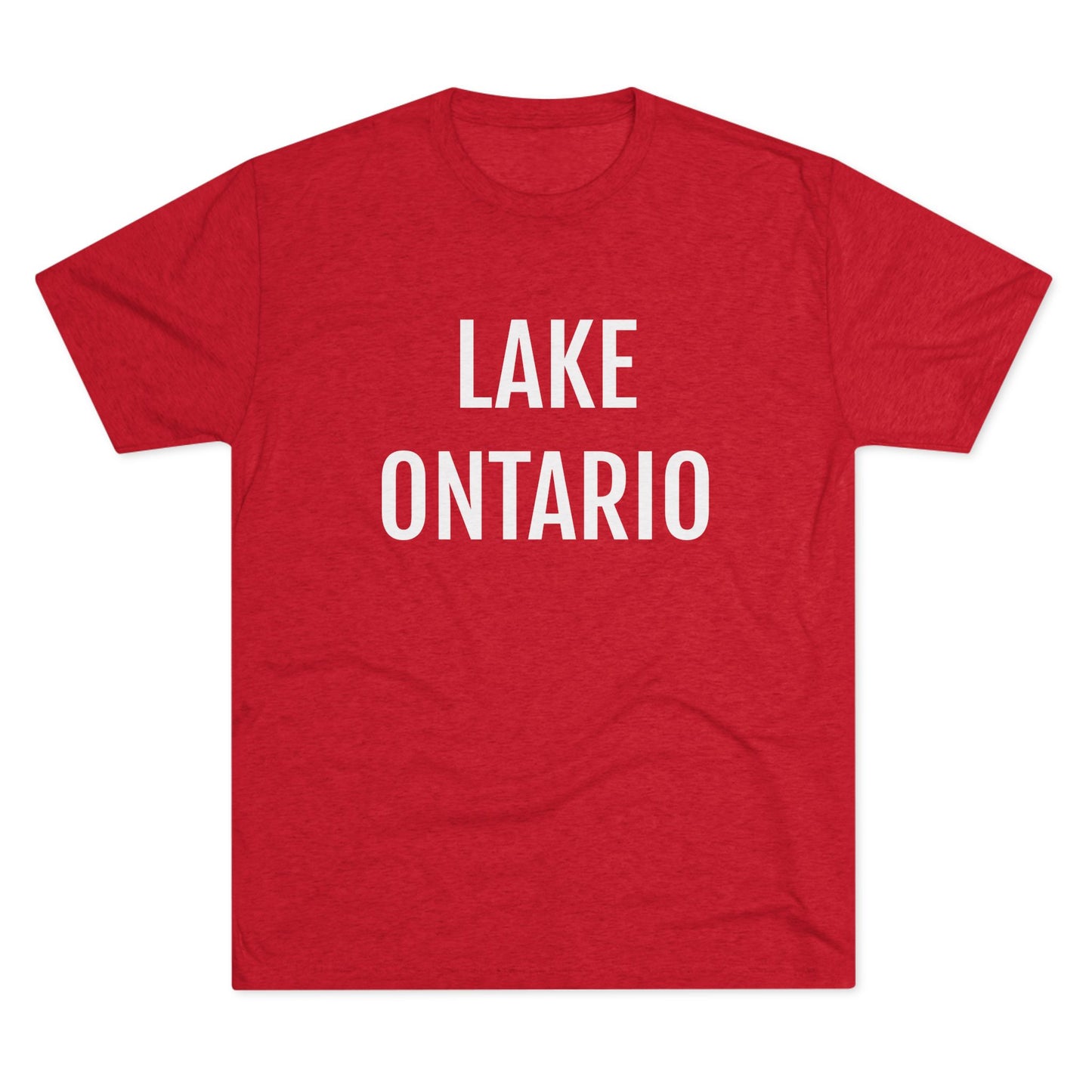 Lake Ontario - Unisex Tri-Blend Crew Tee