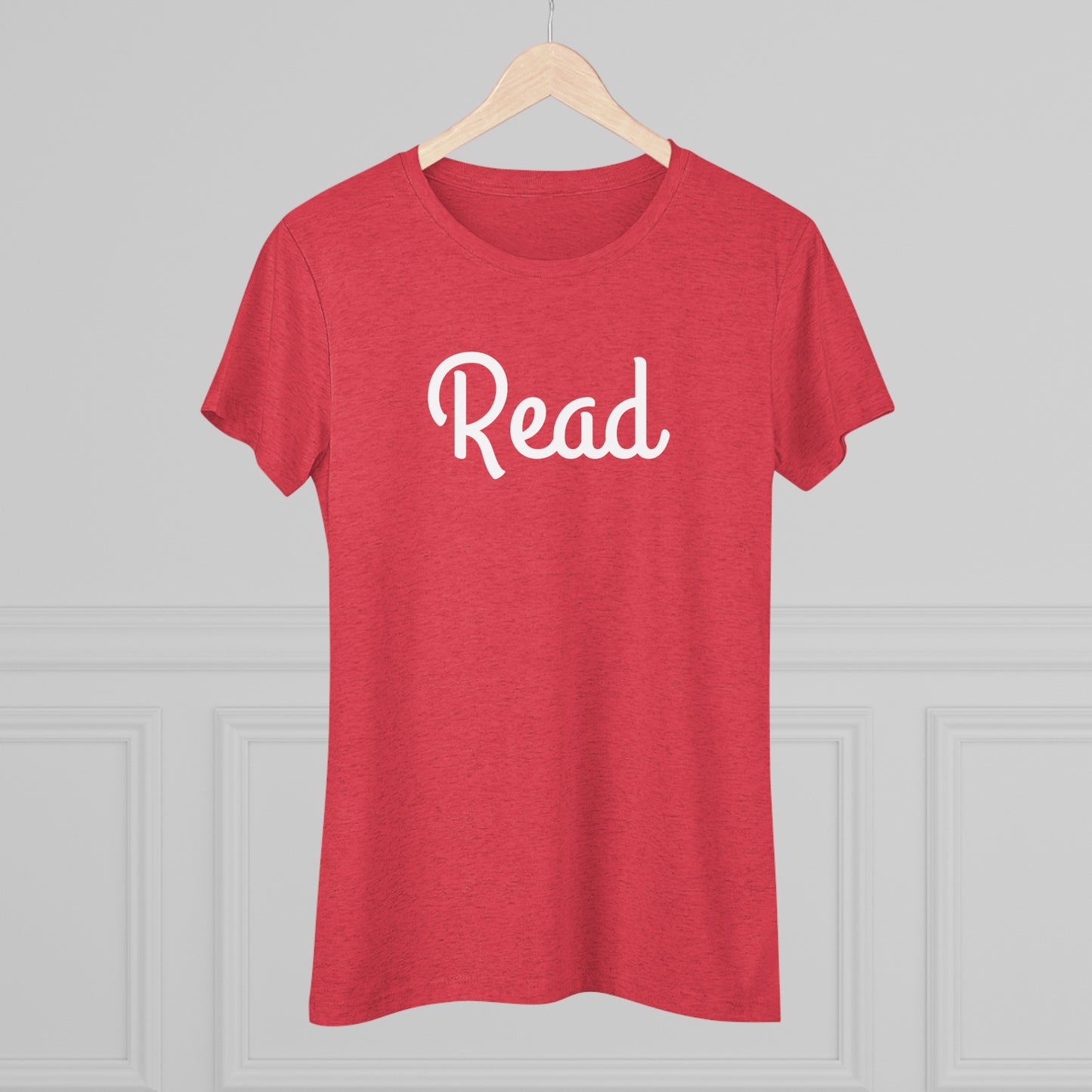 Women's Triblend Tee - Read