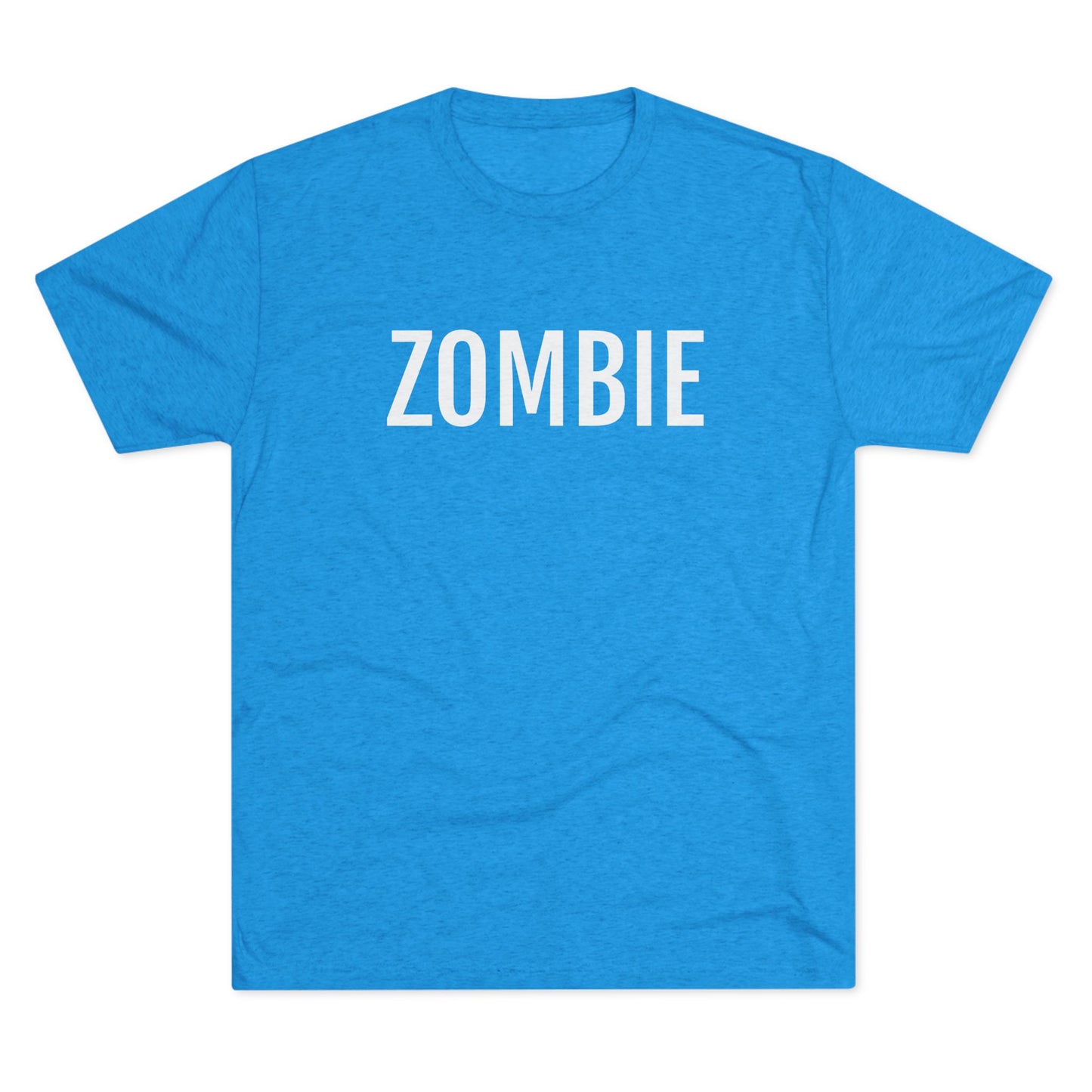 Unisex Tri-Blend Crew Tee - Zombie