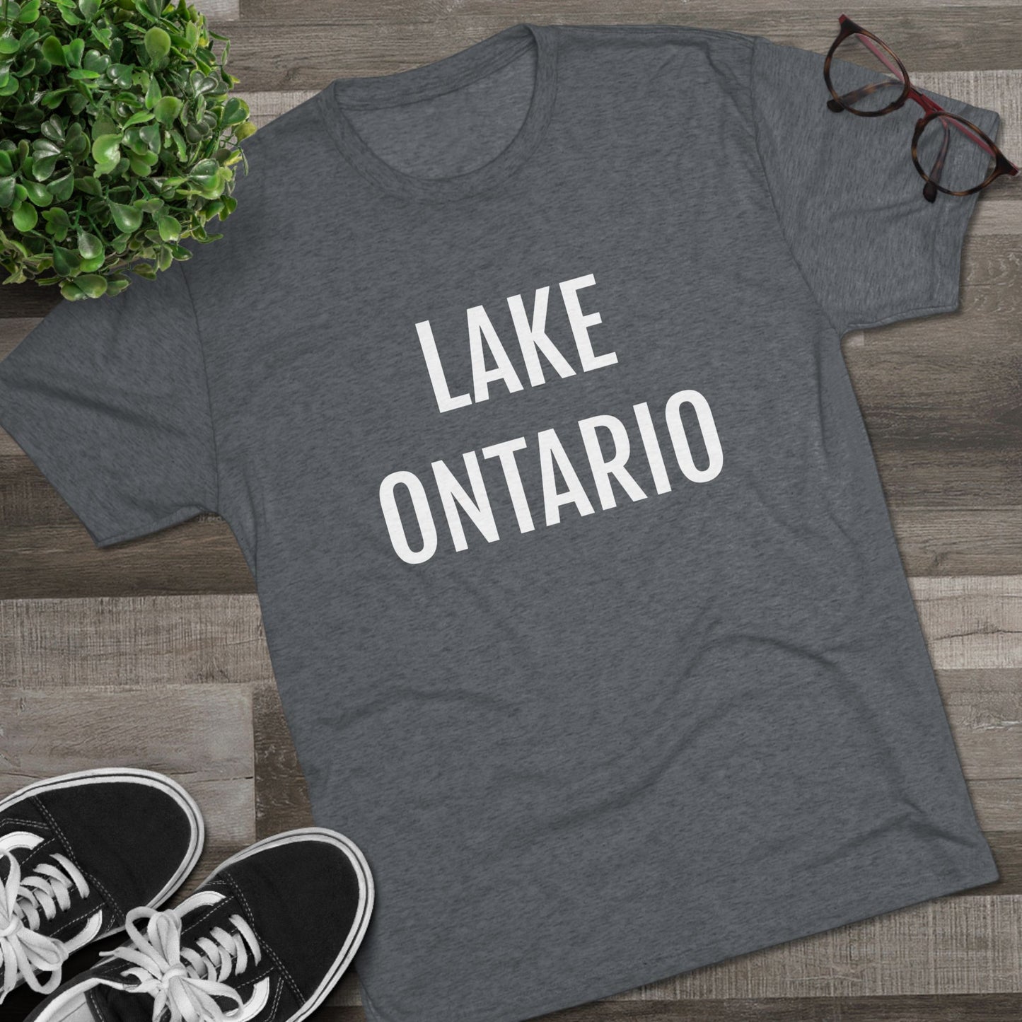 Lake Ontario - Unisex Tri-Blend Crew Tee