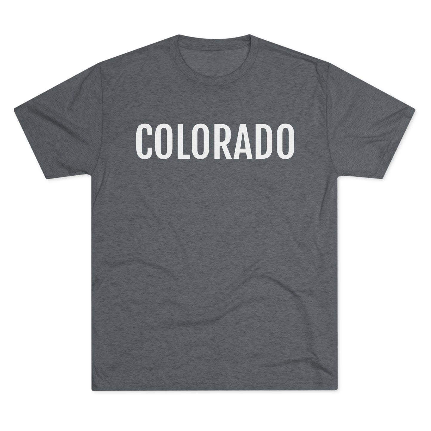 Unisex Tri-Blend Crew Tee - Colorado