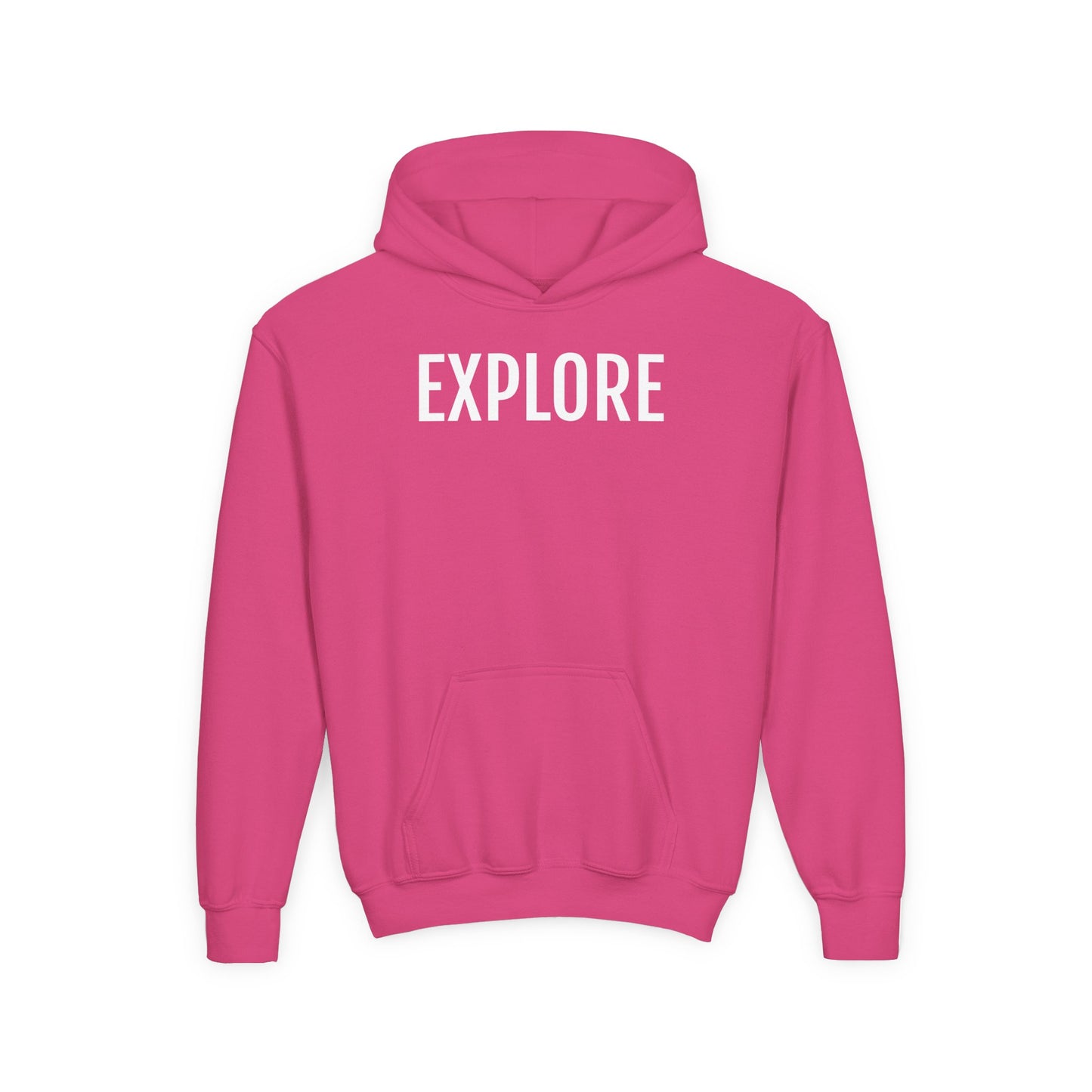 Youth Heavy Blend Hooded Sweatshirt - Explore